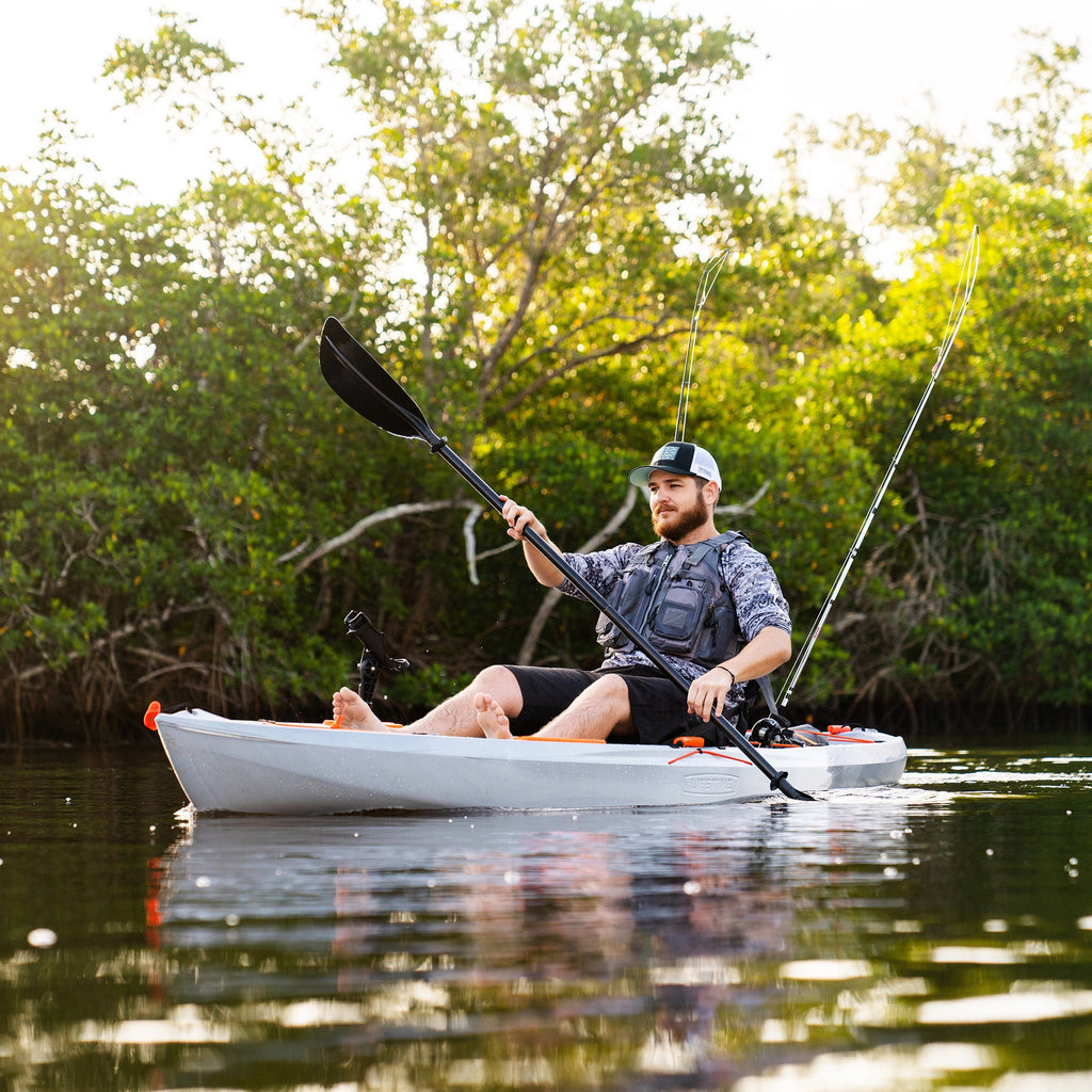 Lifetime Tamarack Pro 123 inch Sit-on-Top Kayak, Eclipse Fusion (91058)