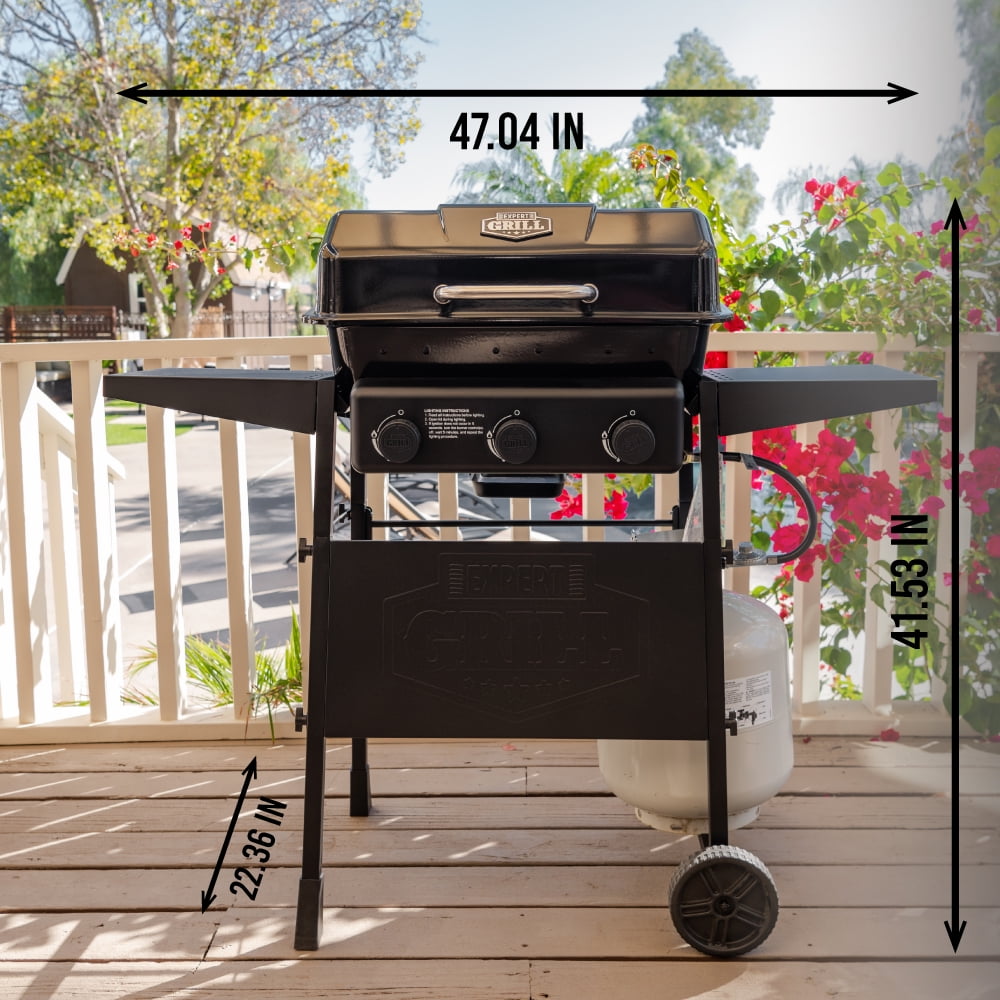 Expert Grill 3 Burner Propane Gas Grill