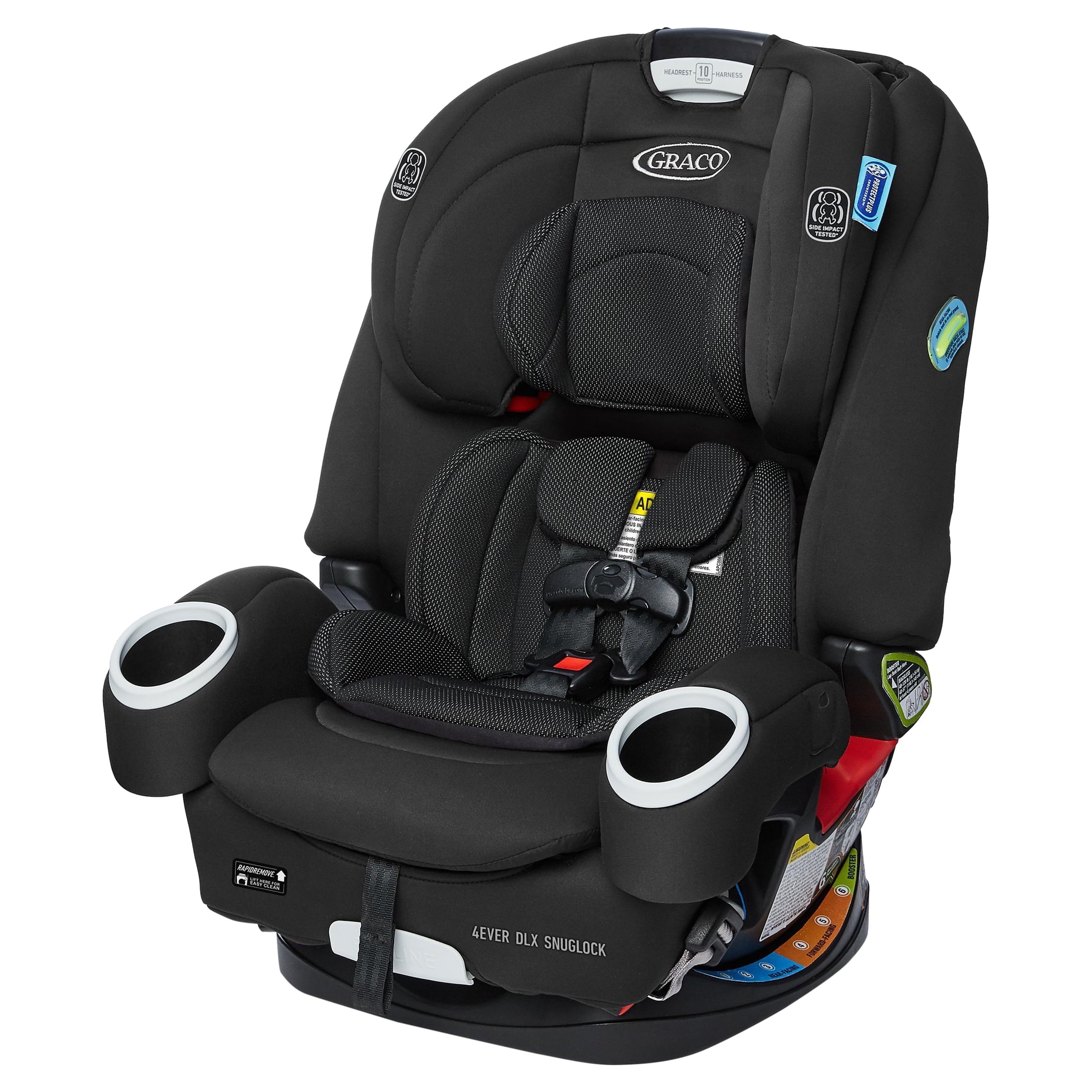 Graco 4Ever DLX SnugLock 4-in-1 Car Seat, Leila