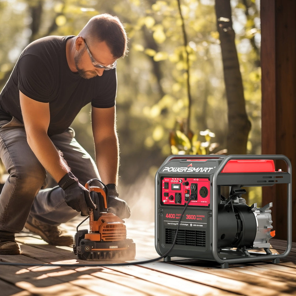 PowerSmart 4400-Watt Gasoline Generator for Outdoor and Home Use,EPA Compliant