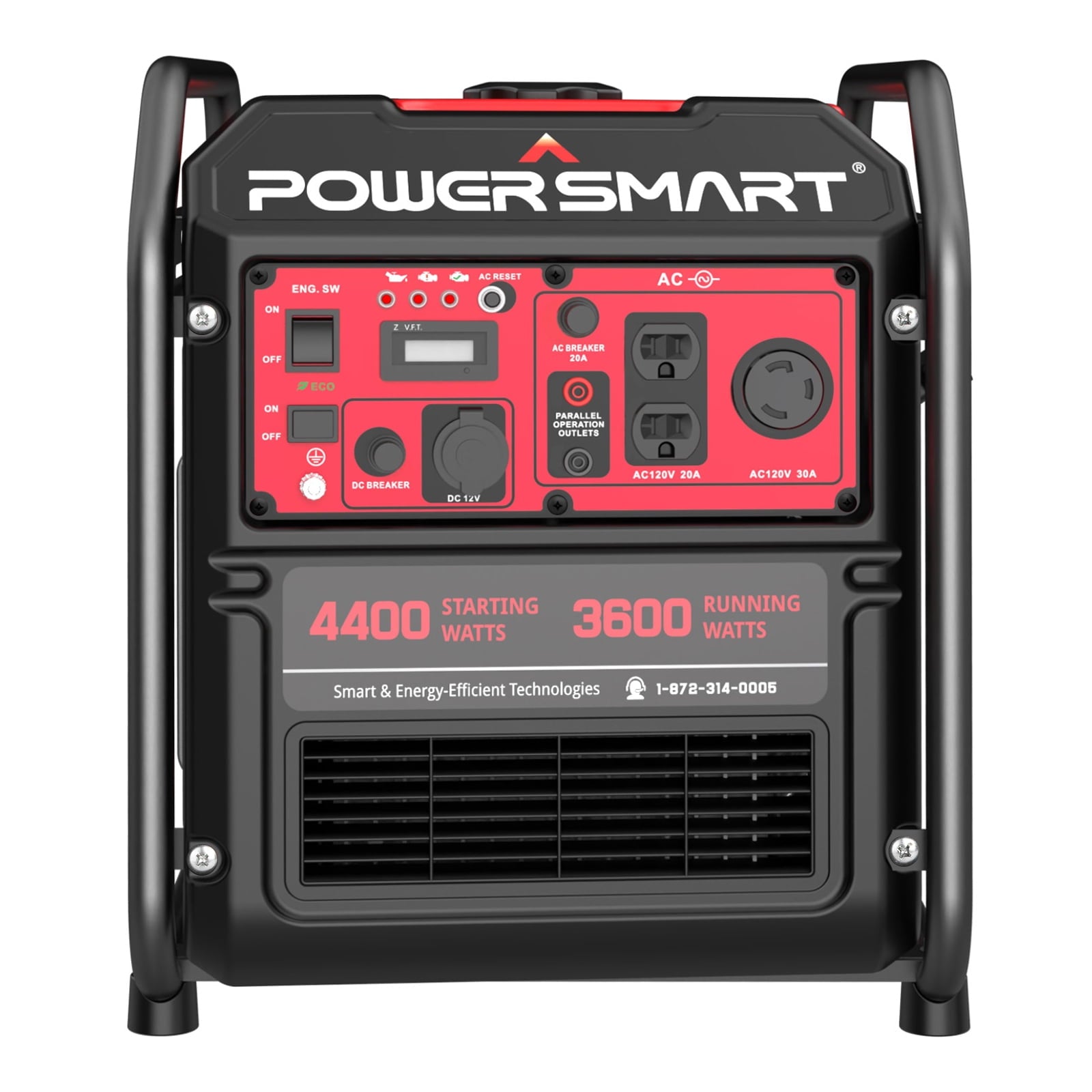 PowerSmart 4400-Watt Gasoline Generator for Outdoor and Home Use,EPA Compliant