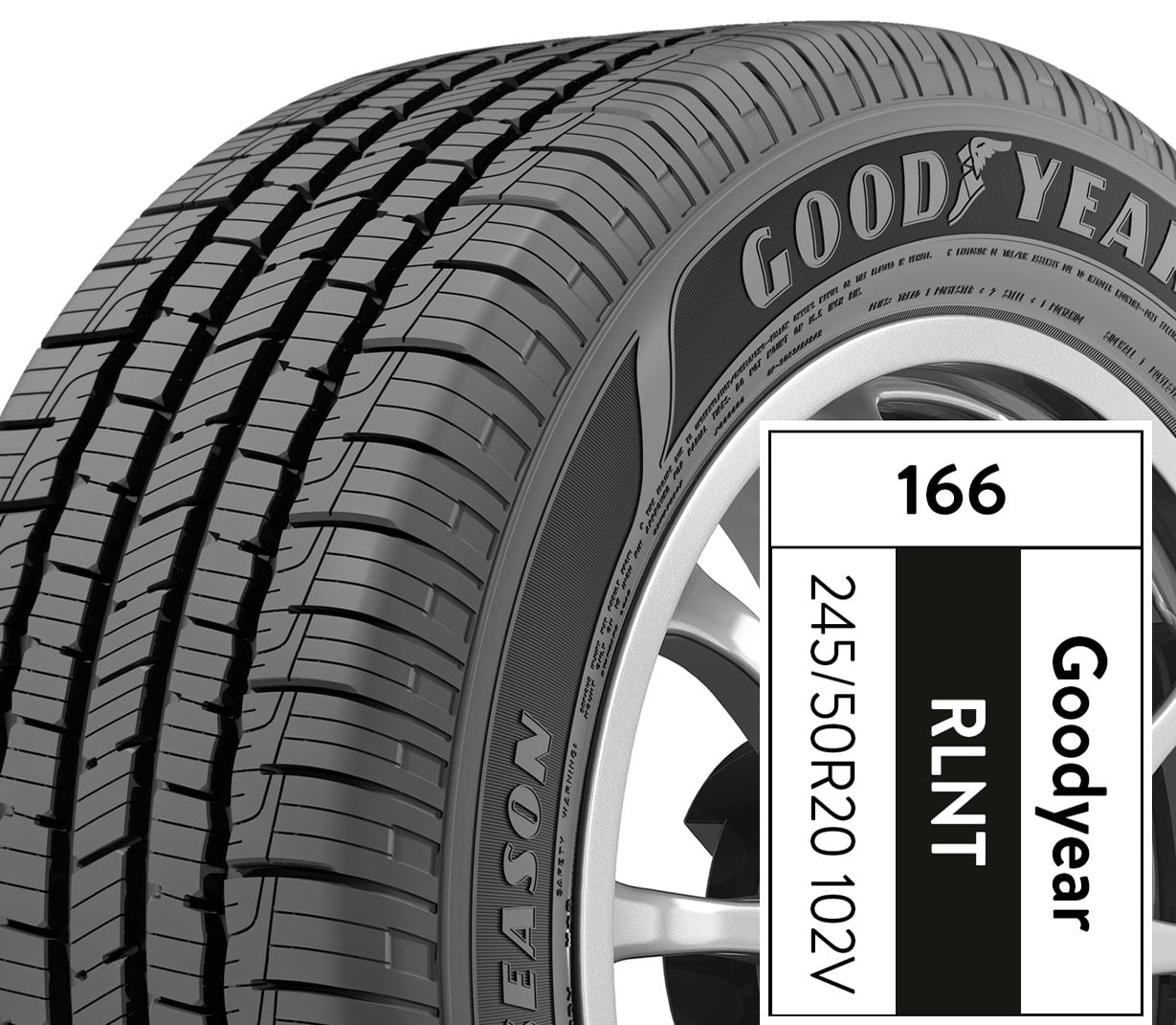 Goodyear Reliant All-Season 245/50R20 102V All-Season Tire