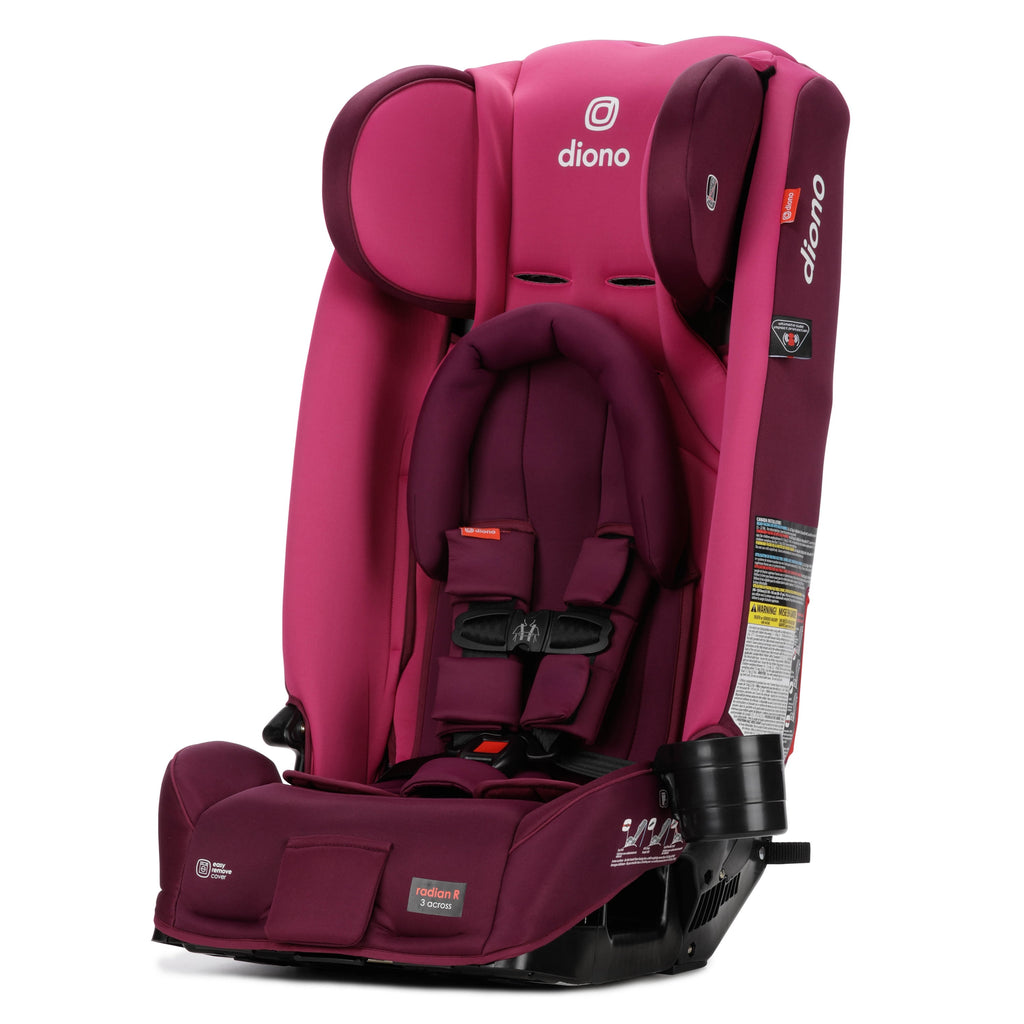 Diono Radian 3RX All-in-One Convertible Car Seat, Black Jet