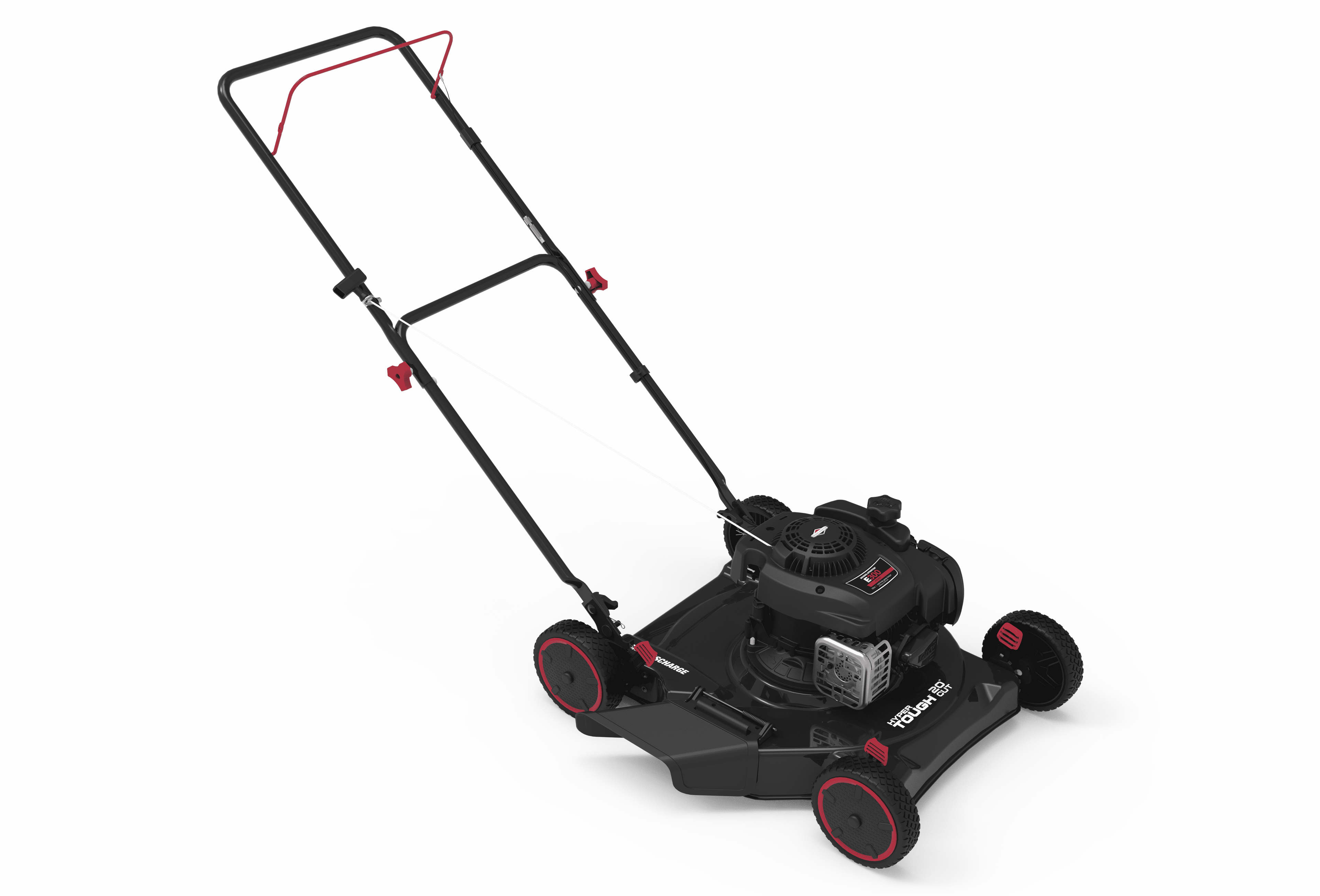 Hyper Tough 20-inch 125cc Gas Push Mower with Briggs & Stratton Engine