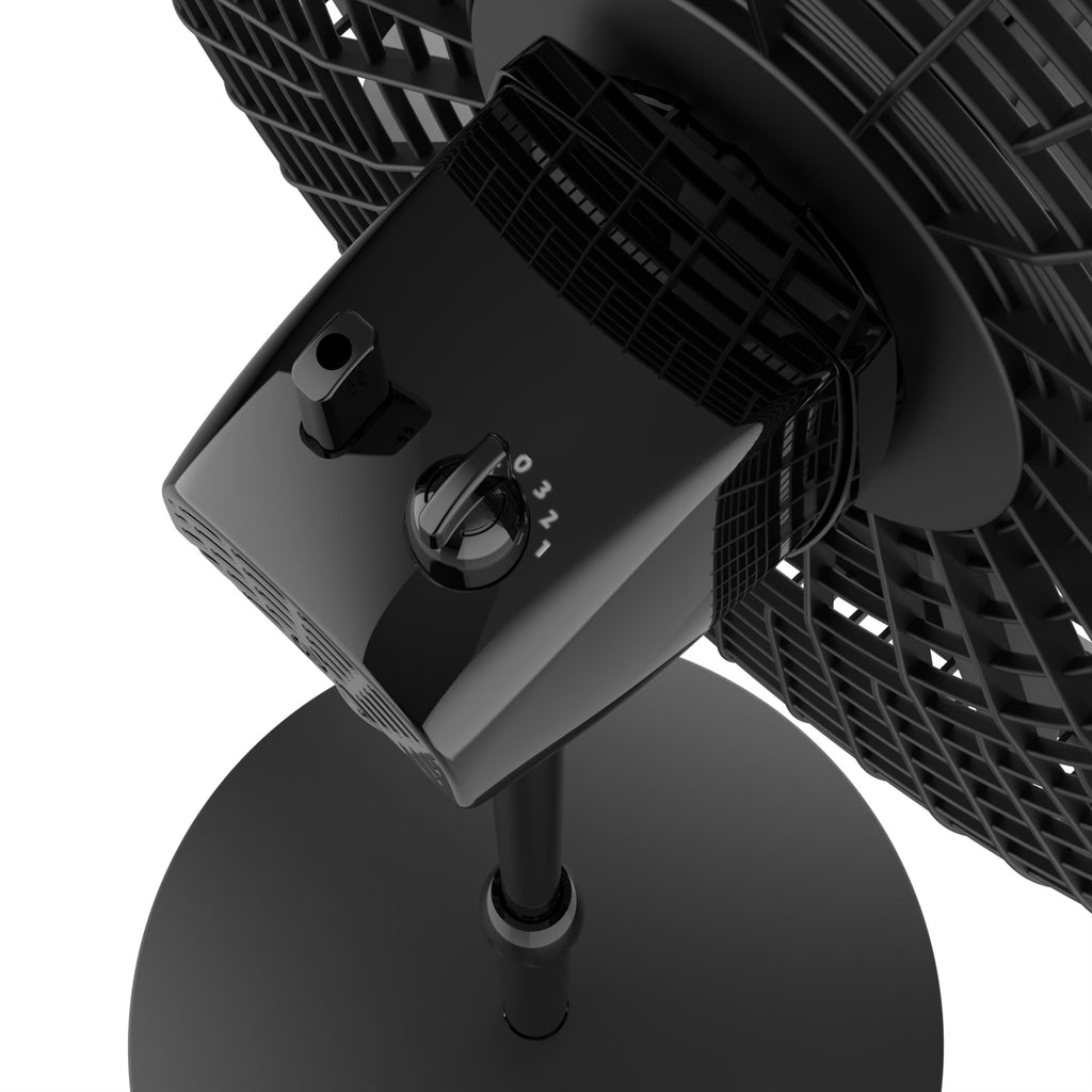 Lasko Cyclone 18" Adjustable Large Room Pedestal Fan, 3 Speeds, 54.5" H, Gray, S18902, New