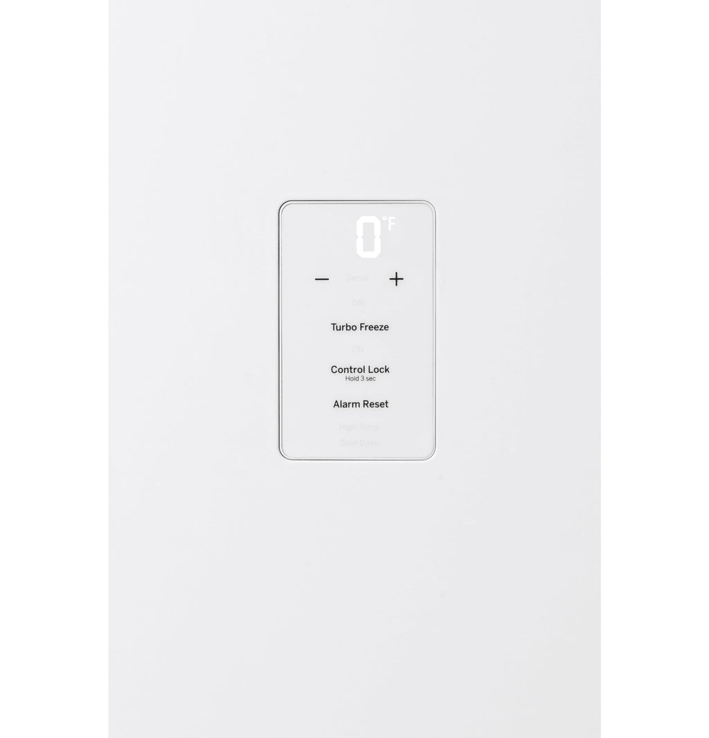 GE 33" Upright Freezer White - FUF21DLRWW
