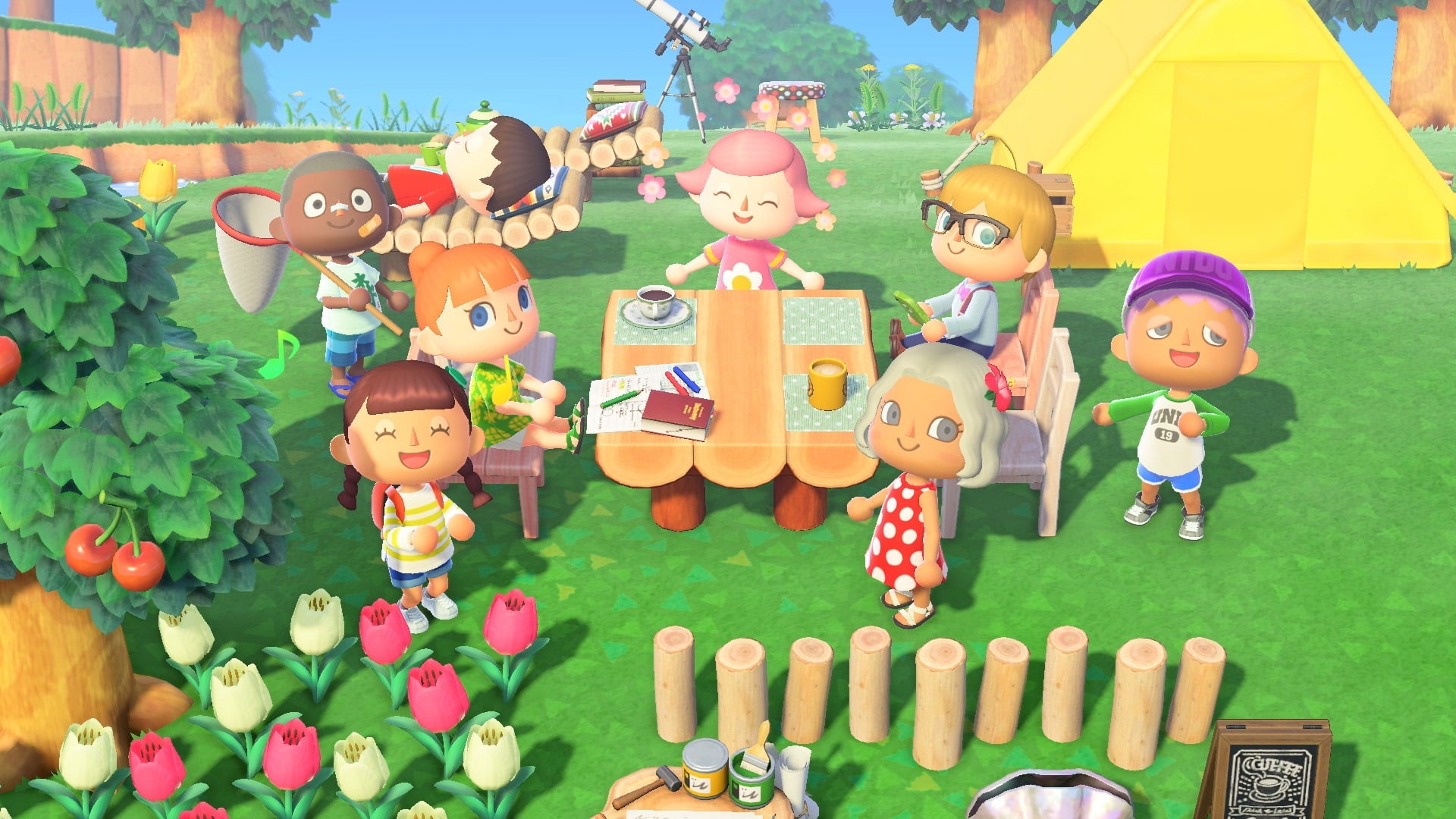 Nintendo Switch™ Lite (Timmy & Tommy's Aloha Edition) Animal Crossing™: New Horizons Bundle (Full Game Download Included)