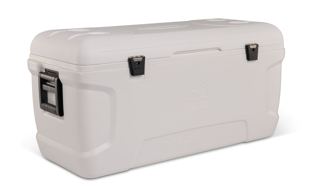Igloo 150 QT Latitude Marine Hard Side Cooler, White (41"x18"x20")