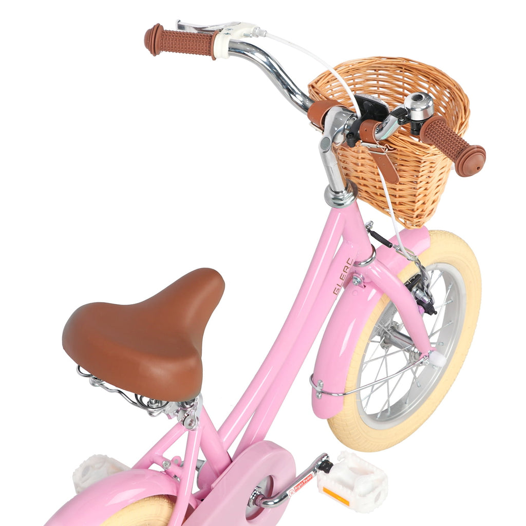 Glerc Little Molly 14 inch Kids Girls Bike for 3-5 Years Old Little Child,Yellow