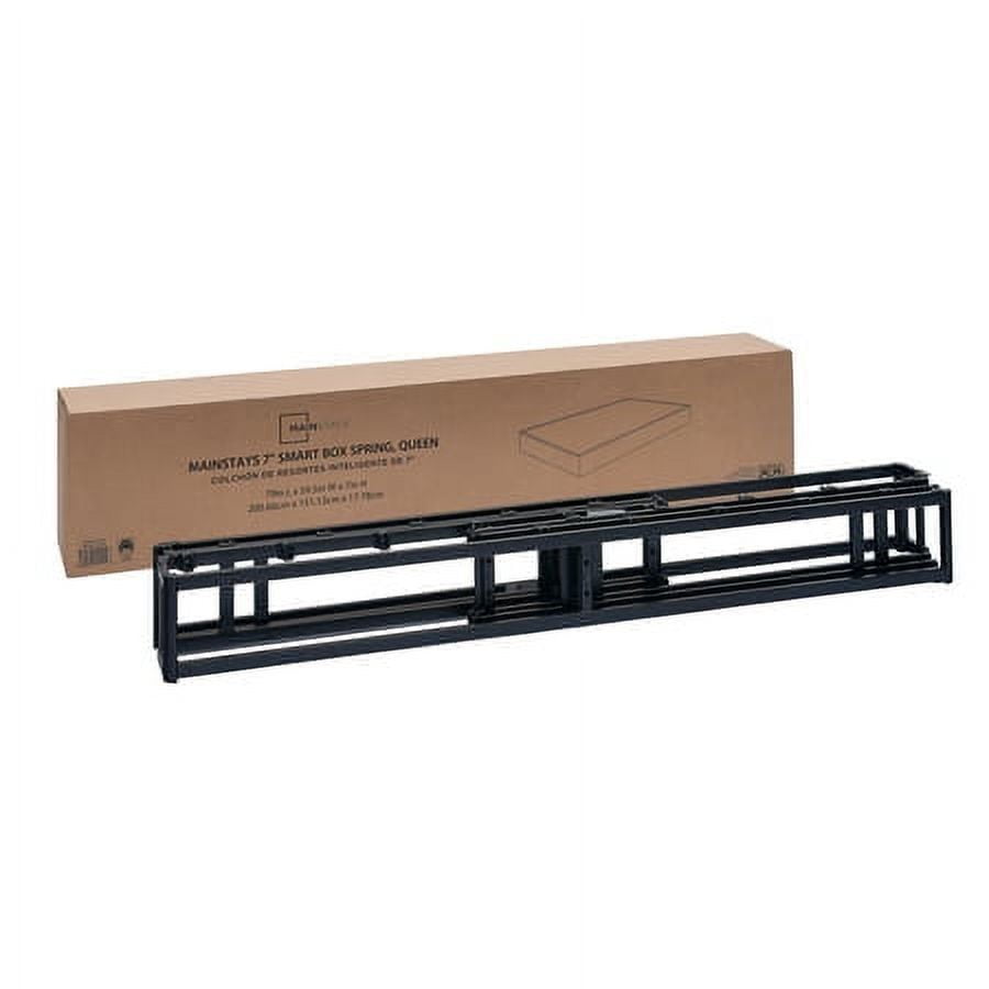 Mainstays 7" Easy Assembly Smart Box Spring, Twin