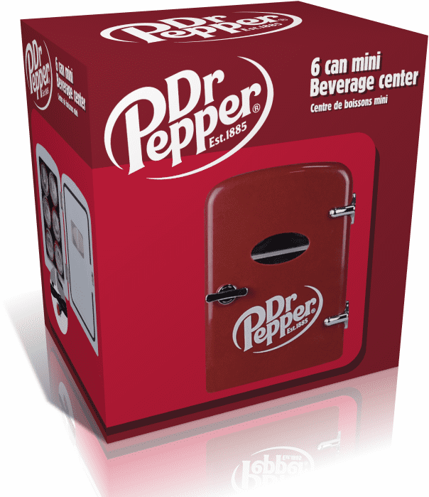 Pepsi Portable 6 Can Mini Retro Beverage Fridge - Blue