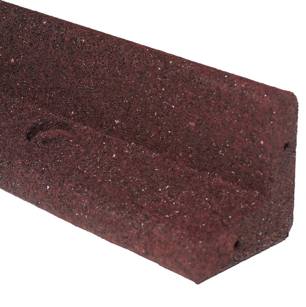 Eco Border 3" x 48" Black Rubber No Dig Landscape Garden Border Edging (Pack 6)