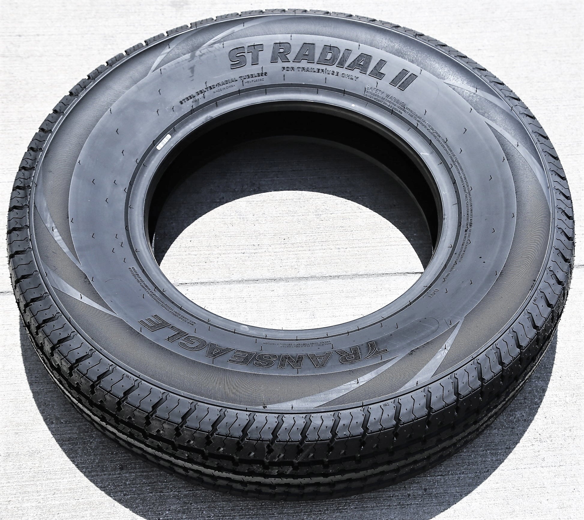 Transeagle ST Radial II Trailer Tire - ST205/75R15 111L LRE 10PLY