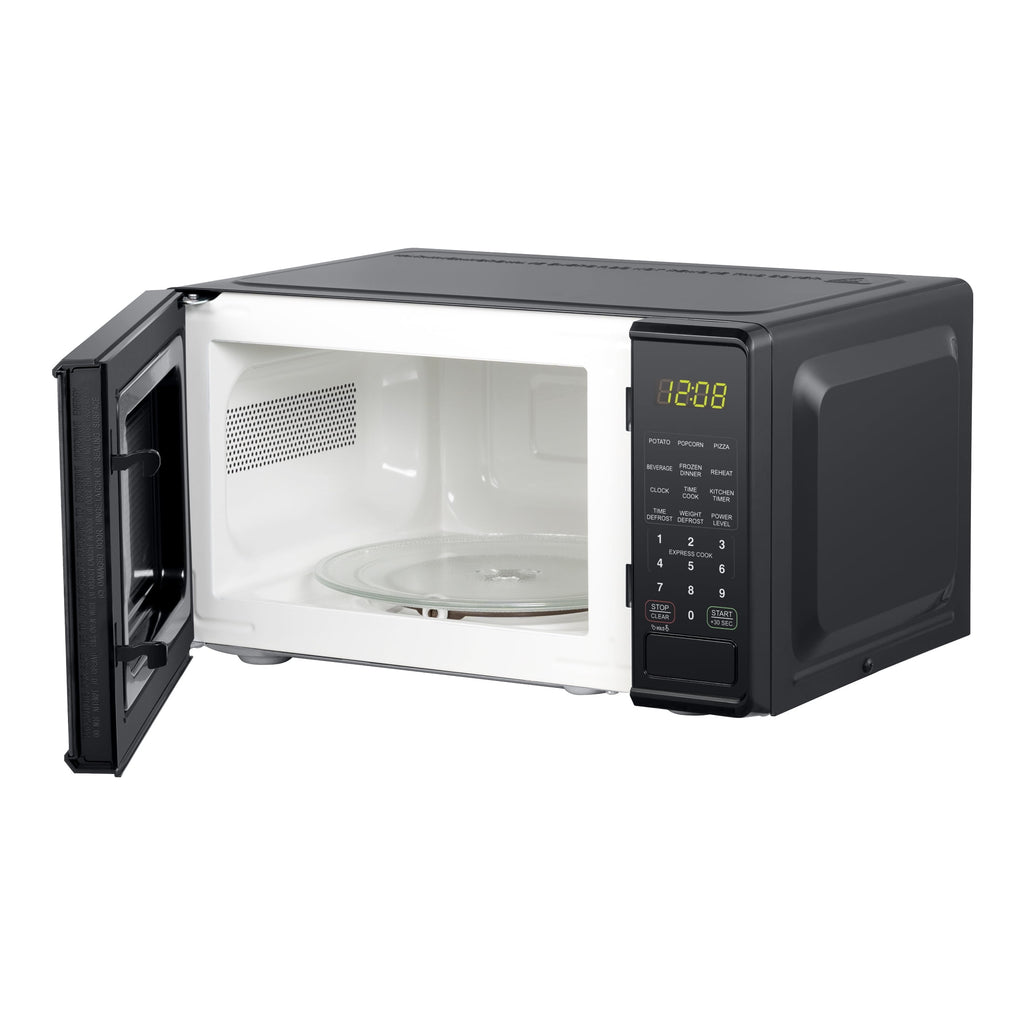 Mainstays 0.7 cu. ft. Countertop Microwave Oven, 700 Watts, White, New