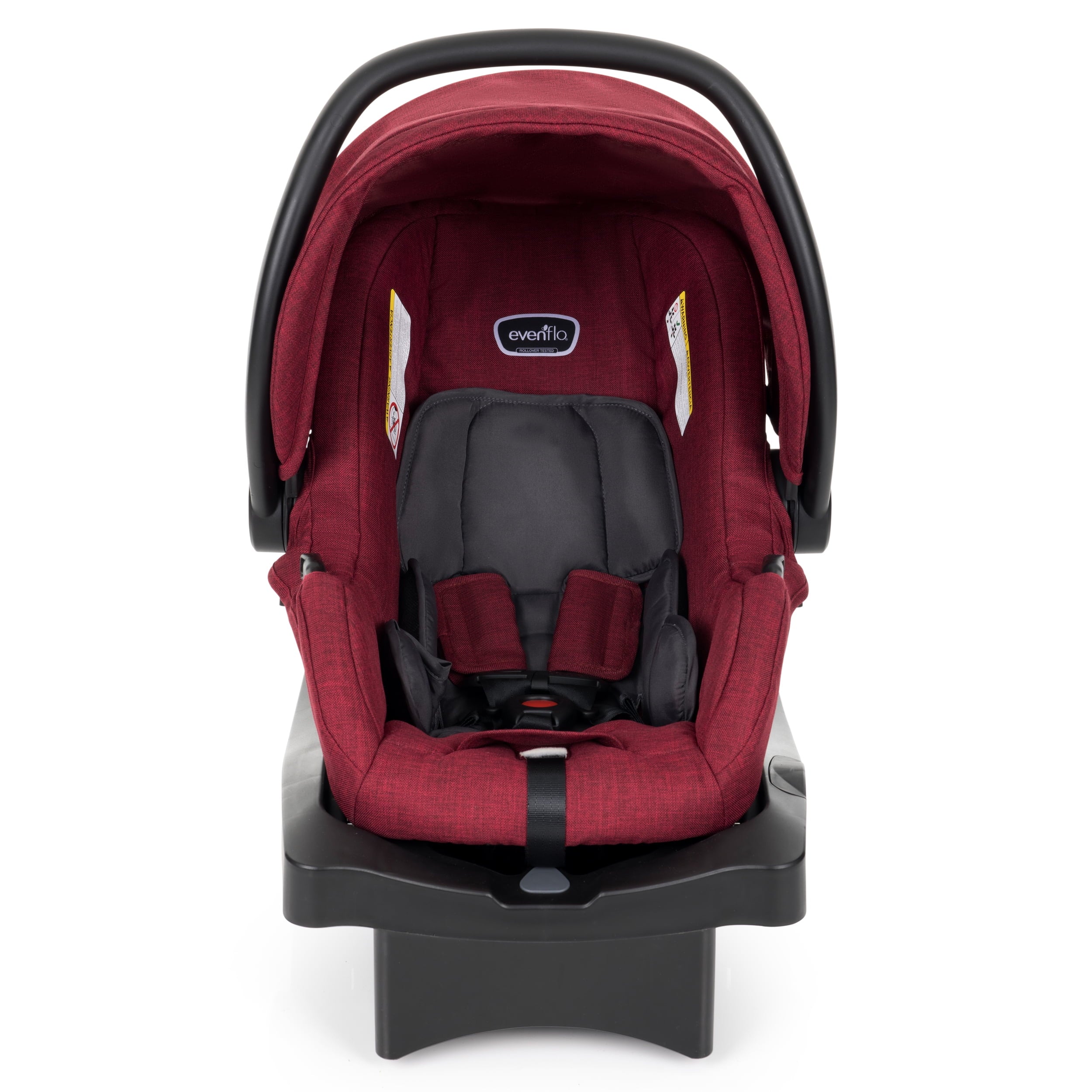 Evenflo Omni Plus Modular Travel System with LiteMax Sport Infant Car Seat, Mylar Gray, Unisex