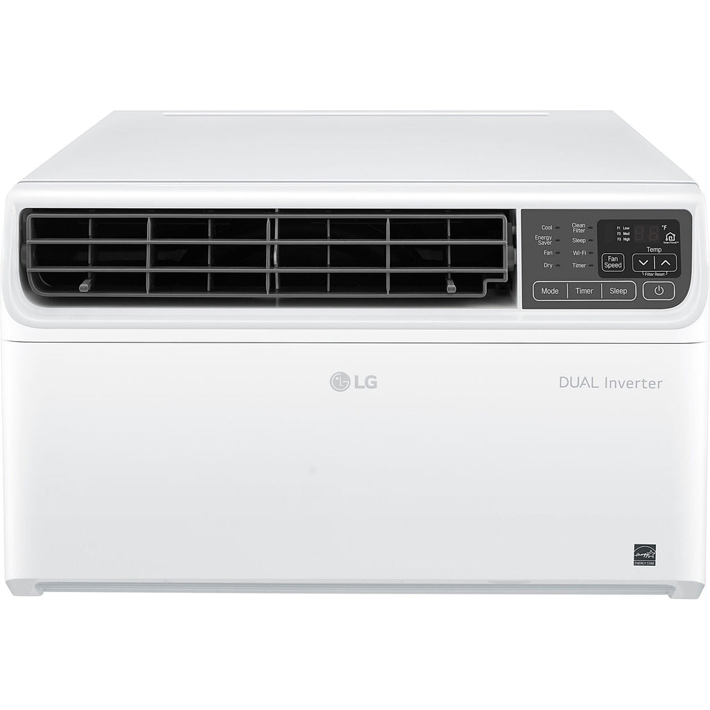 LG Energy Star 9,500 BTU 115V Dual Inverter Window Air Conditioner with Wi-Fi Control