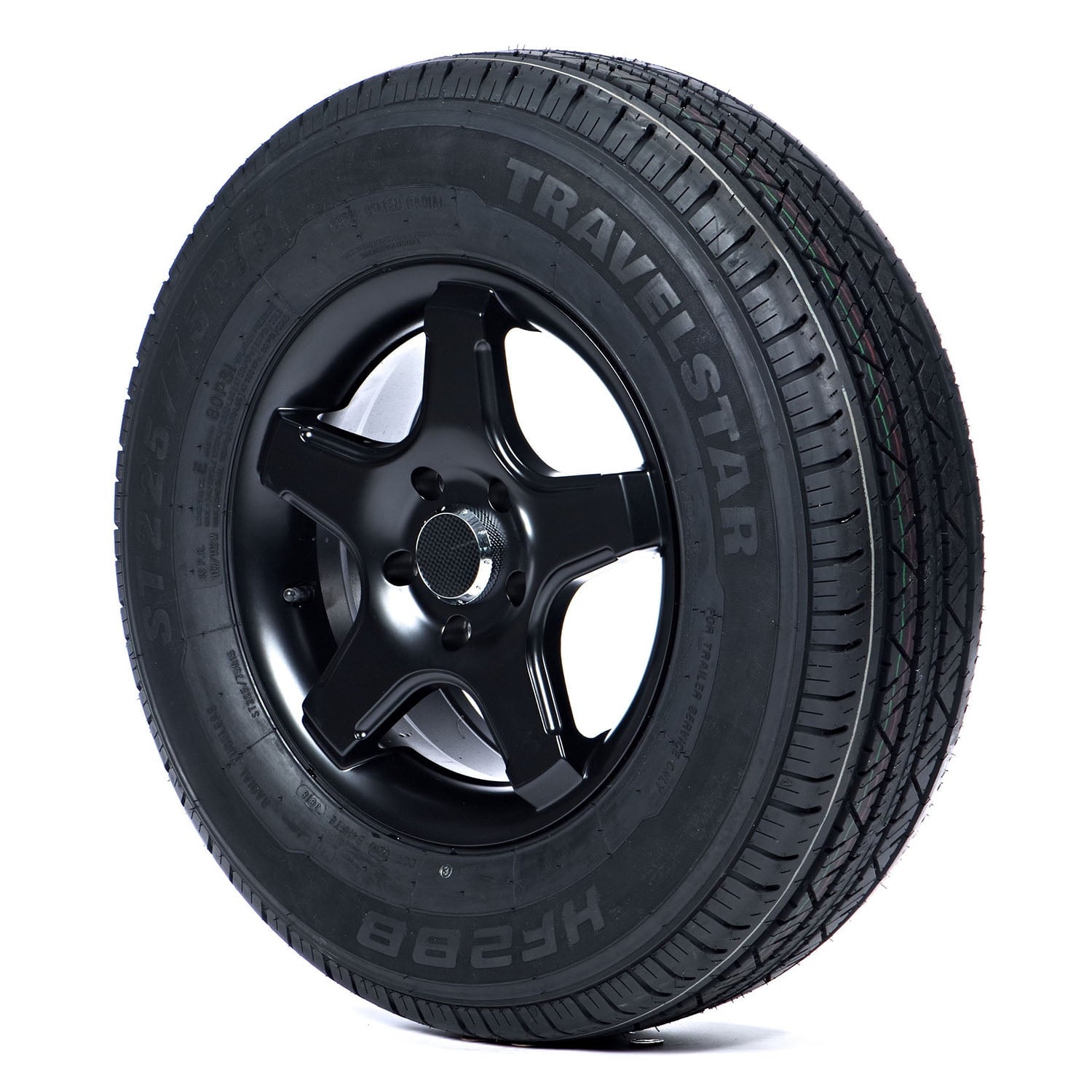 Travelstar HF288 ST205/75R15 107/102M D Trailer Tire - ST 205/75/15 (Tire Only)