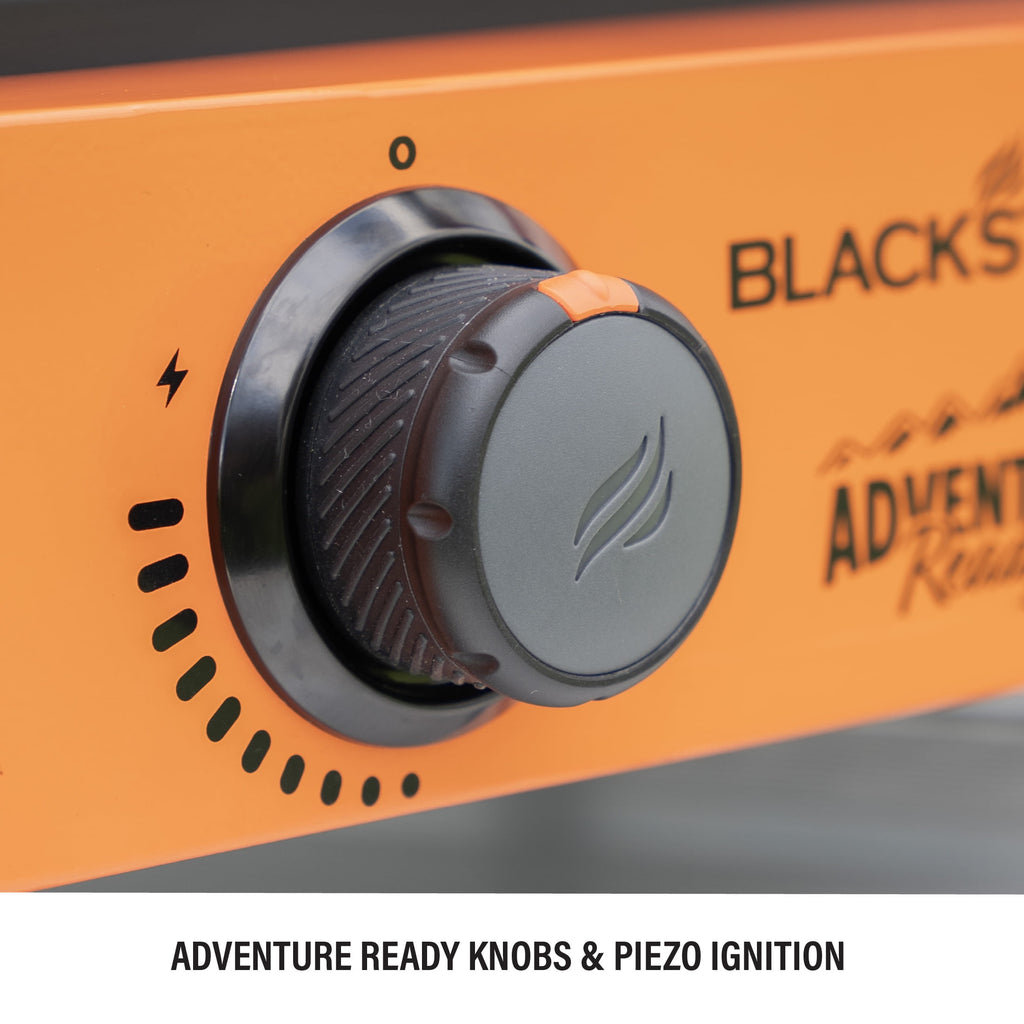 Blackstone Adventure Ready 2-Burner 22" Propane Griddle with Hard Cover in Black