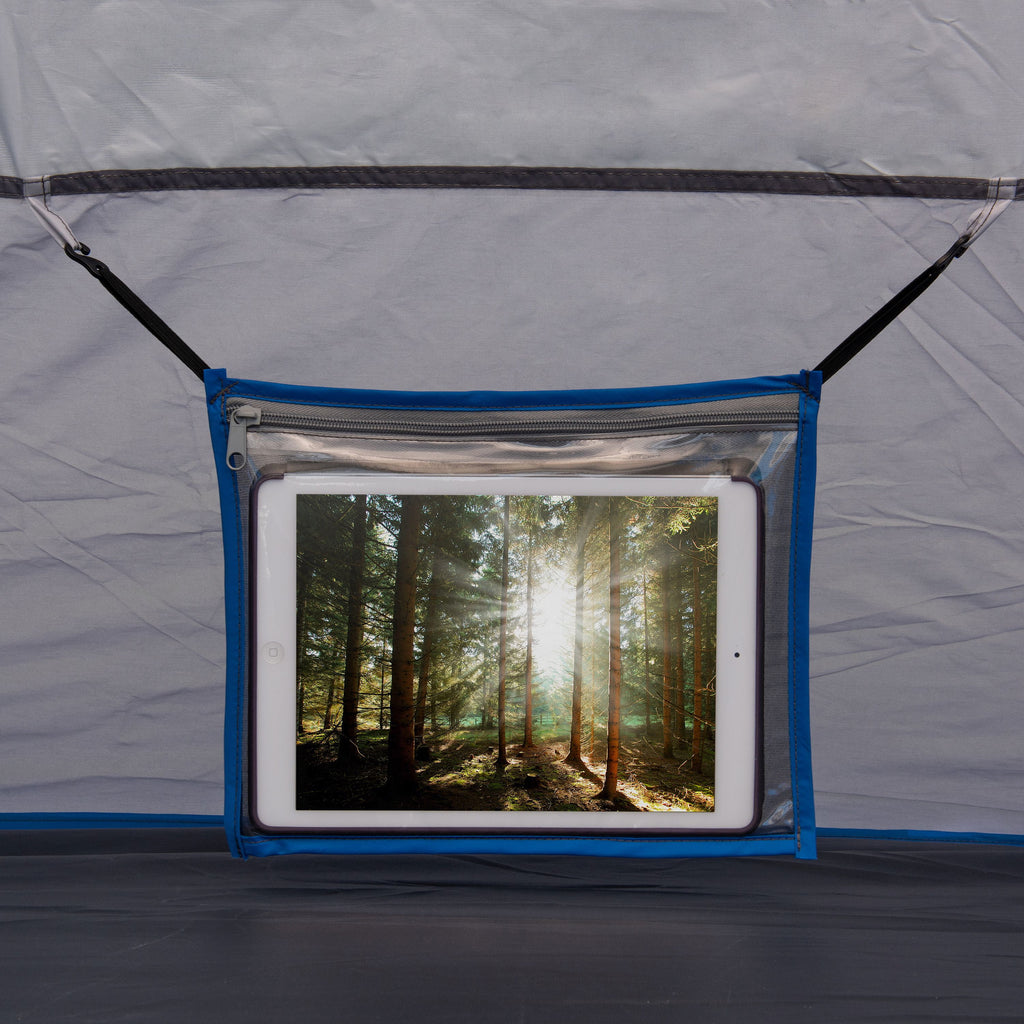 Ozark Trail 16-Person 3-Room Family Cabin Tent, with 3 Entrances