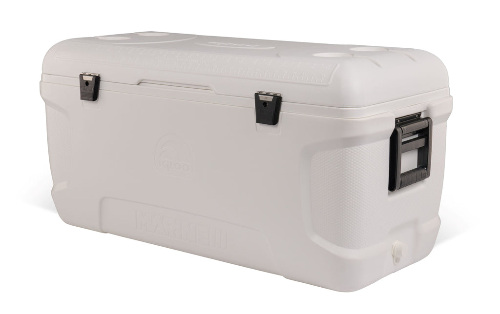 Igloo 150 QT Latitude Marine Hard Side Cooler, White (41"x18"x20")