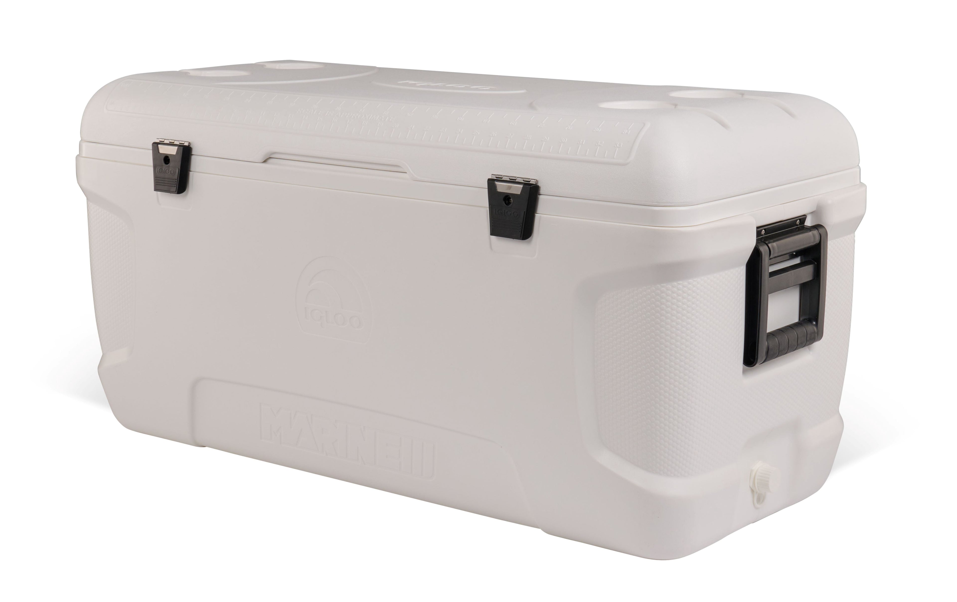 Igloo 150 QT Latitude Marine Hard Side Cooler, White (41"x18"x20")