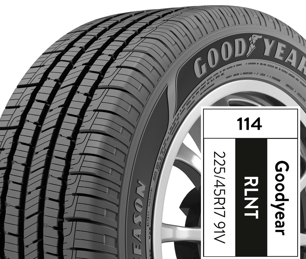 Goodyear Reliant All-Season 225/45R17 91V All-Season Tire