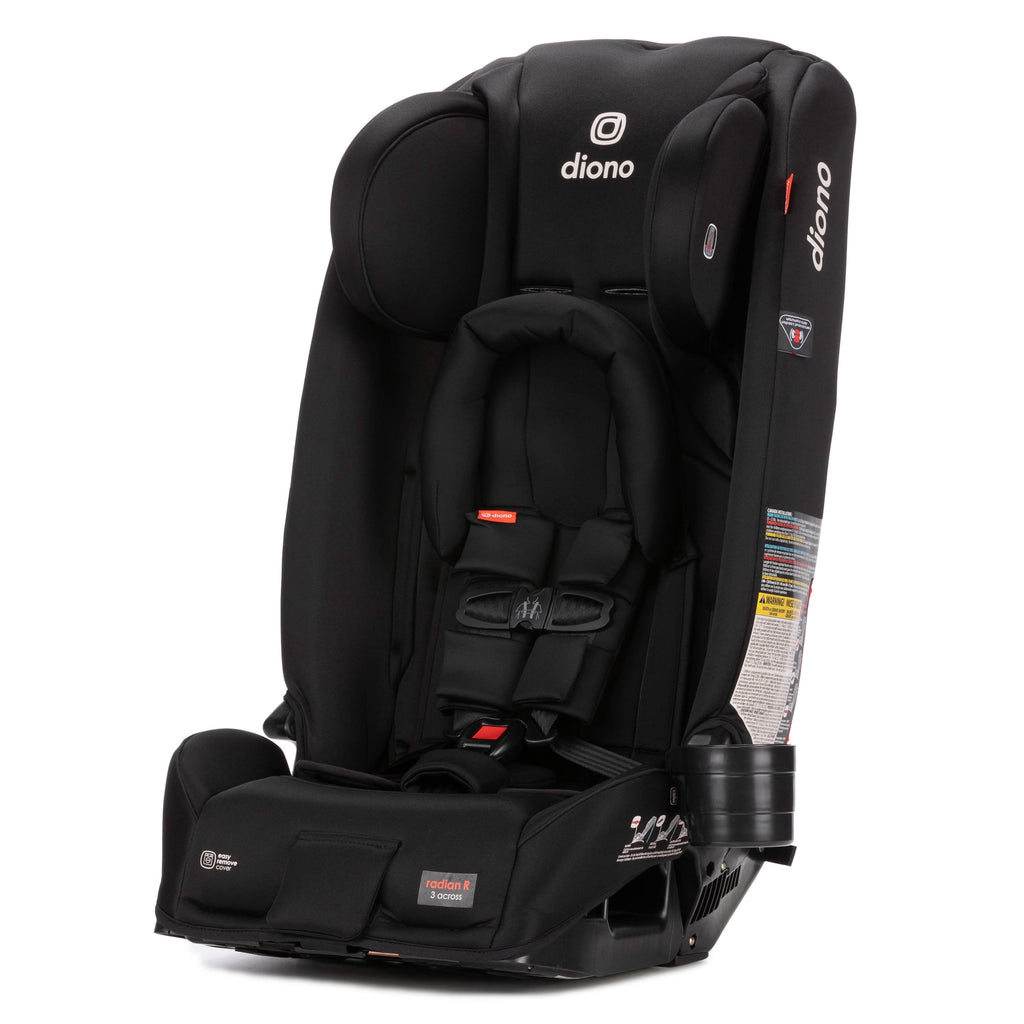 Diono Radian 3RX All-in-One Convertible Car Seat, Black Jet