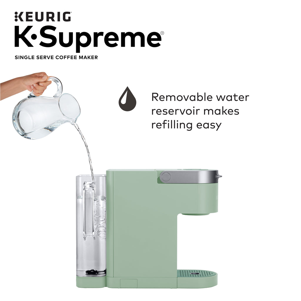Keurig K-Supreme Single-Serve K-Cup Pod Coffee Maker, Black