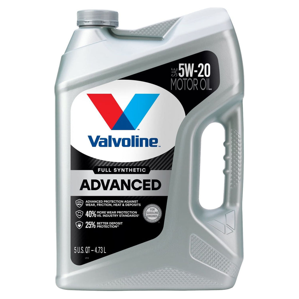 Valvoline Advanced Full Synthetic 5W-20 Motor Oil 5 QT