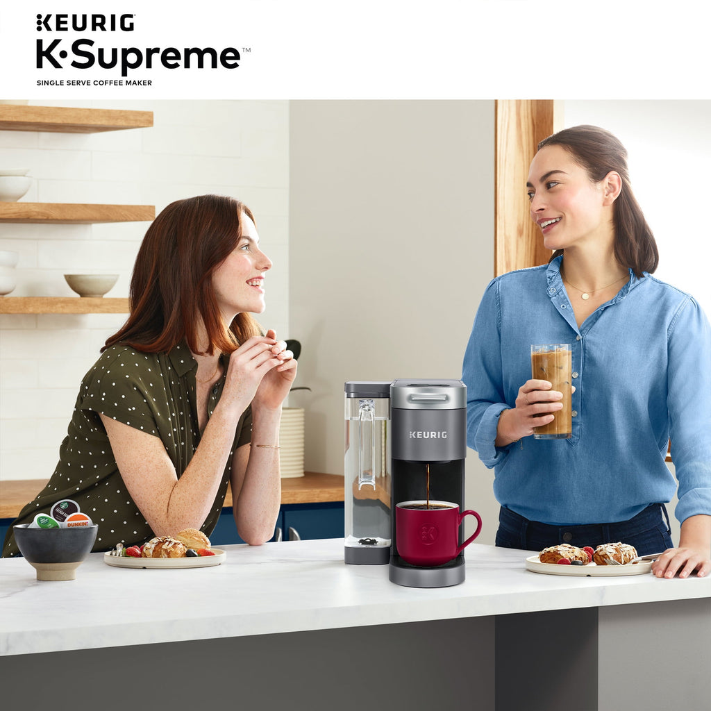 Keurig K-Supreme Single-Serve K-Cup Pod Coffee Maker, Black