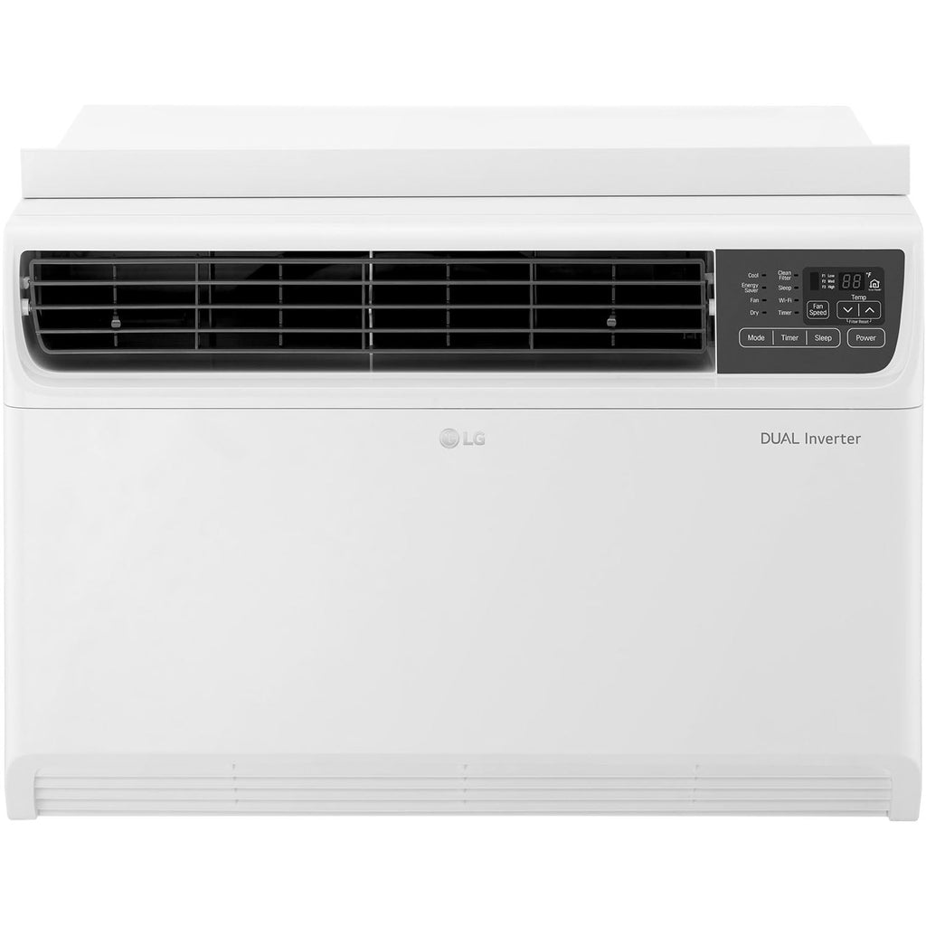 LG Energy Star 9,500 BTU 115V Dual Inverter Window Air Conditioner with Wi-Fi Control