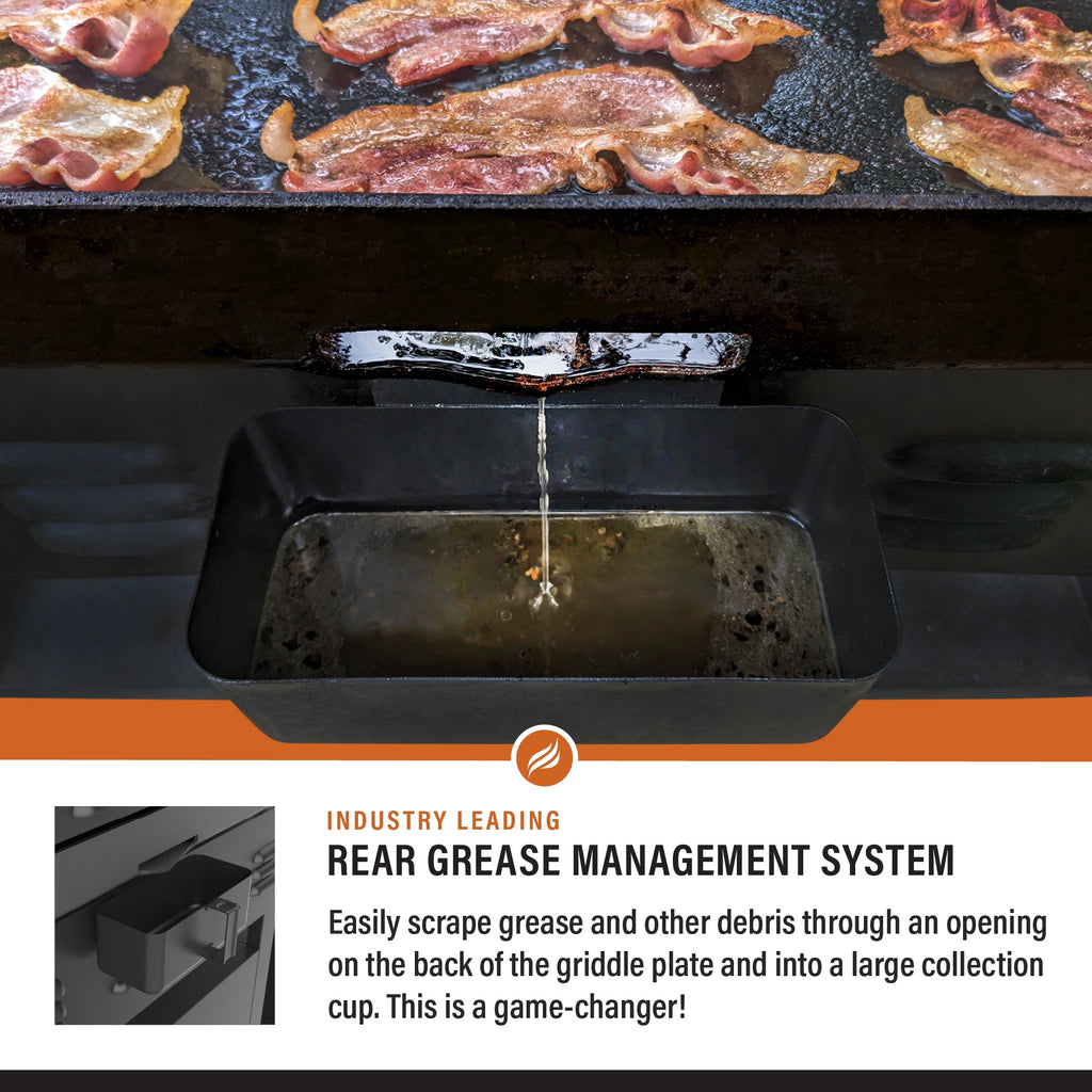 Blackstone 4-Burner 36" Propane Griddle with Air Fryer and Hood
