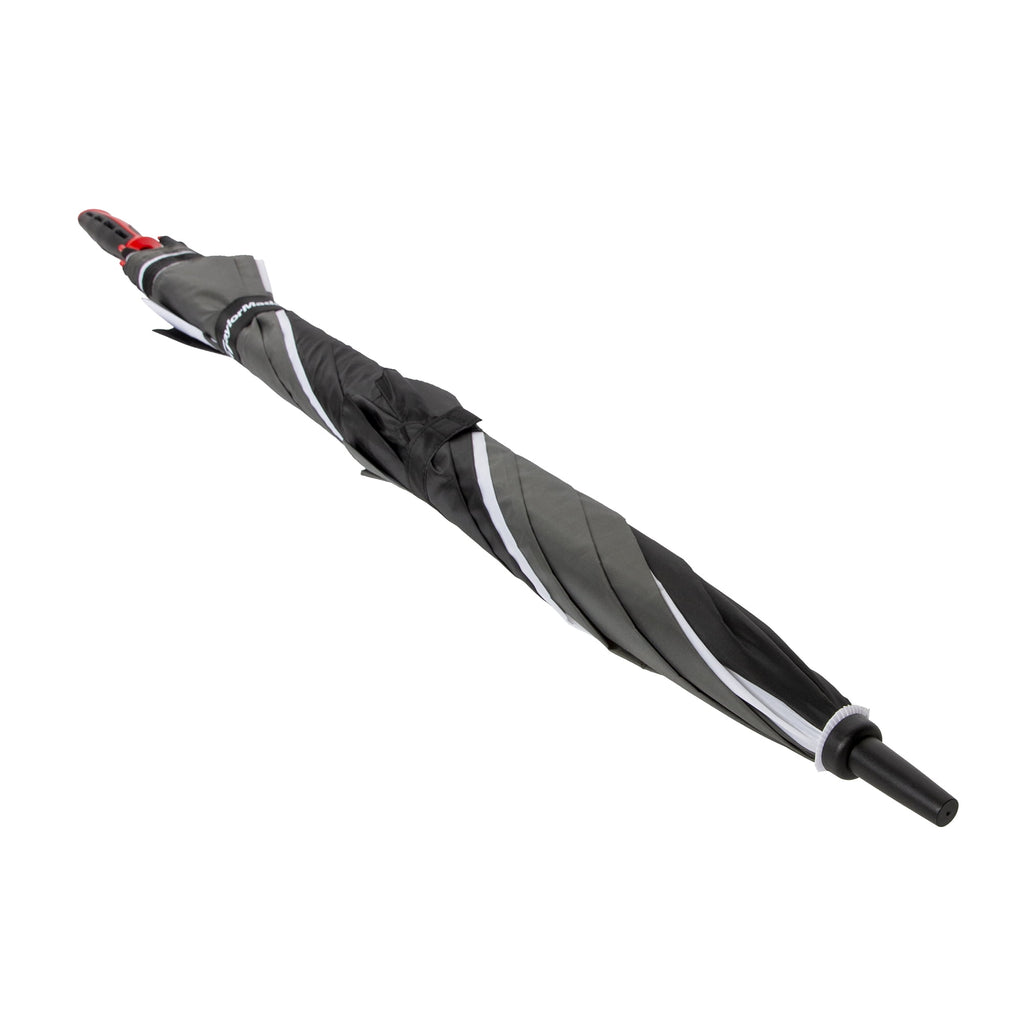 TaylorMade 68-inch Auto Open Vented Golf Umbrella, Black/White