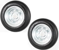 2-Pack Kenda Trailer Tire On Rim 480-12 4.80-12 LRC 5 Lug Galvanized Spoke Wheel