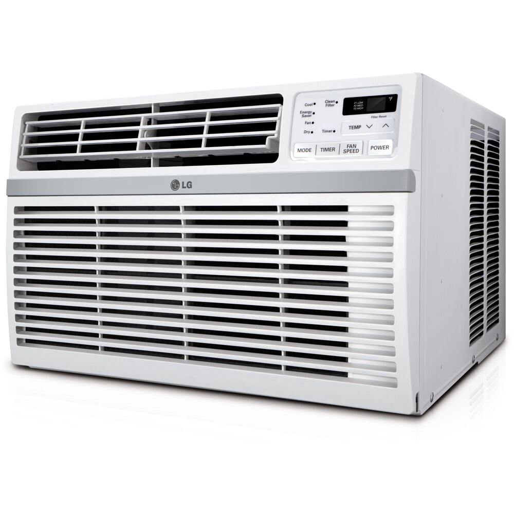 LG 6,000 BTU 115 V High Efficiency Window AC, Cools 250 Sq.ft.