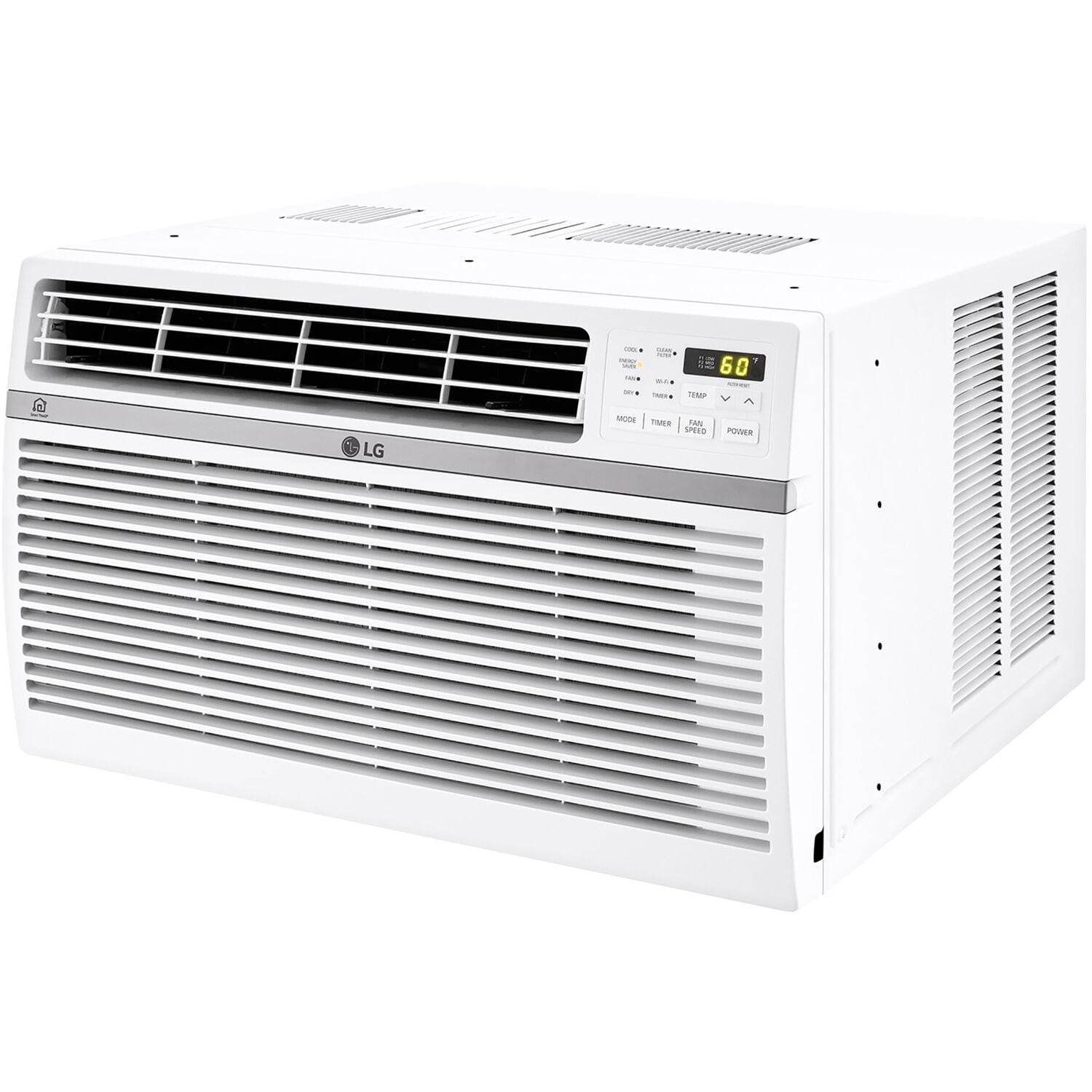 LG 6,000 BTU 115 V High Efficiency Window AC, Cools 250 Sq.ft.