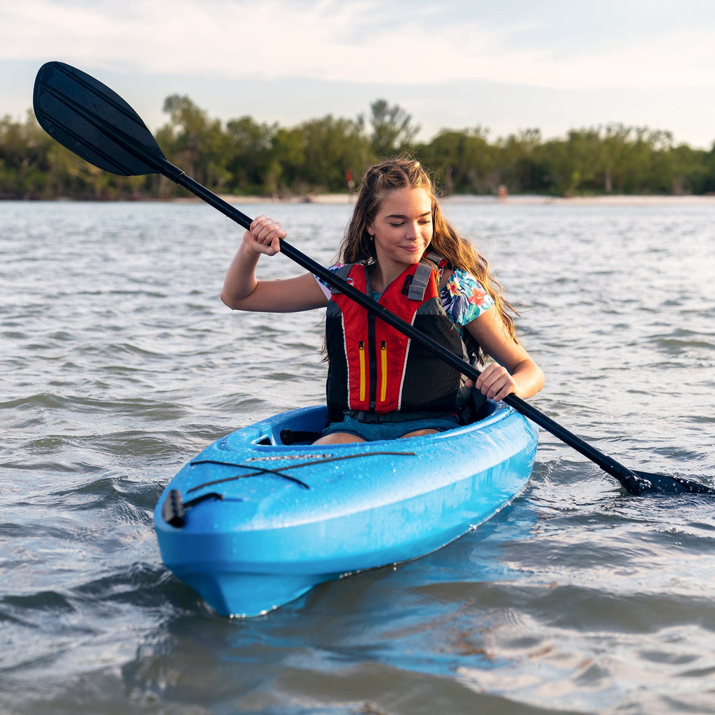Lifetime Pacer 8 ft Sit-In Kayak (Paddle Included), Orange