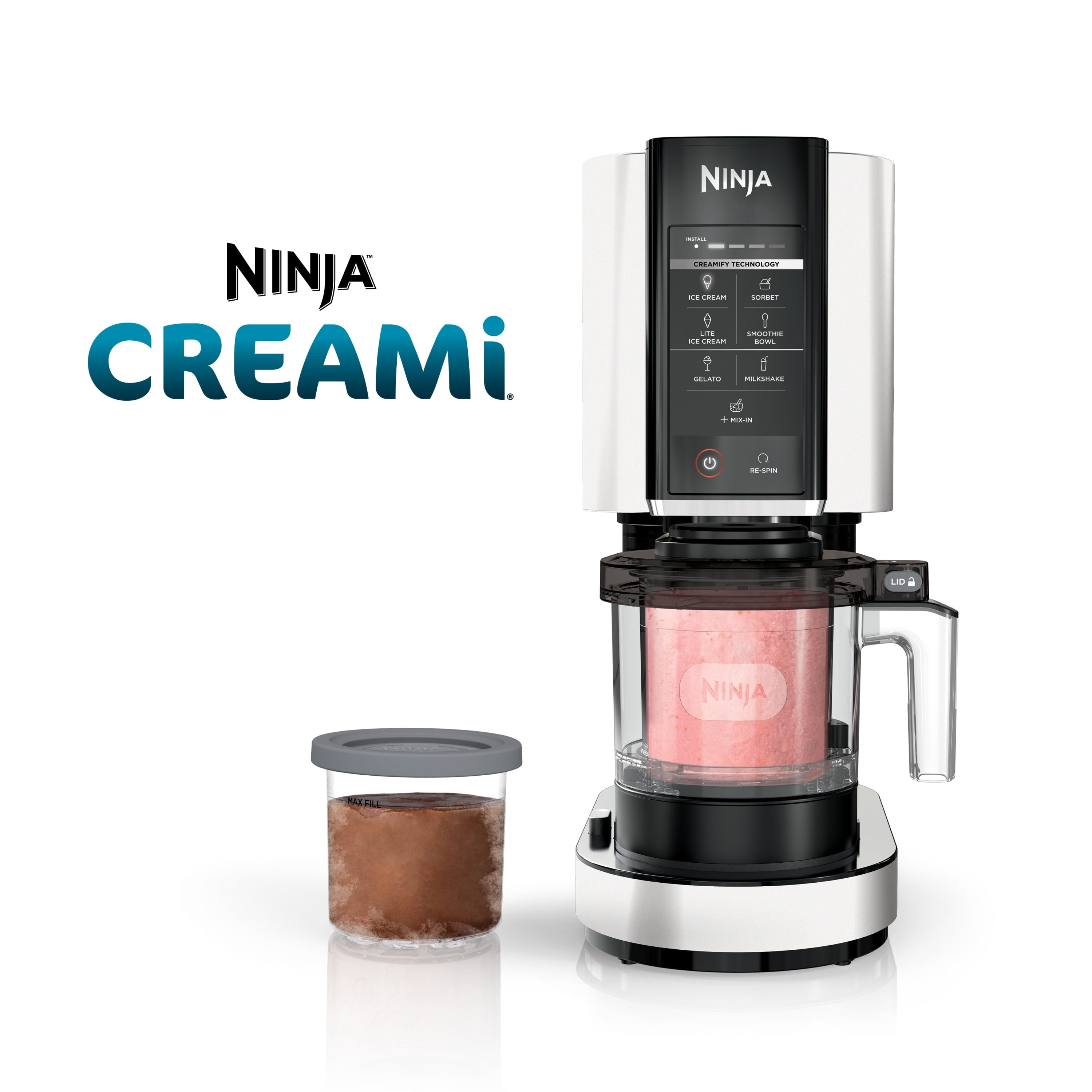 Ninja™ CREAMi™, Ice Cream Maker, 7 One-Touch Programs, Blue - NC301NV