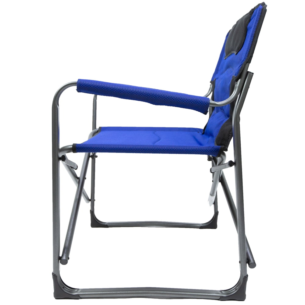 Ozark Trail Camping Director Chair XXL, Red, Adult, 10lbs