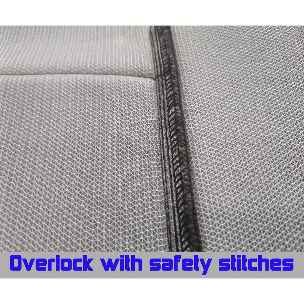 T8-Designcovers Fits 1998-2003 Ford Ranger/Mazda B-Series Velour Truck Seat Covers(60/40 Split Bench)-No Armrest:Black and Charcoal