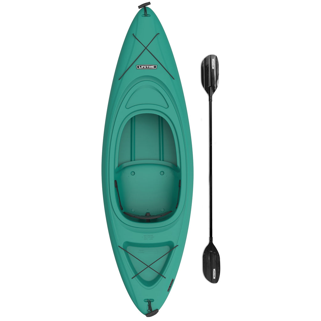 Lifetime Pacer 8 ft Sit-In Kayak (Paddle Included), Orange