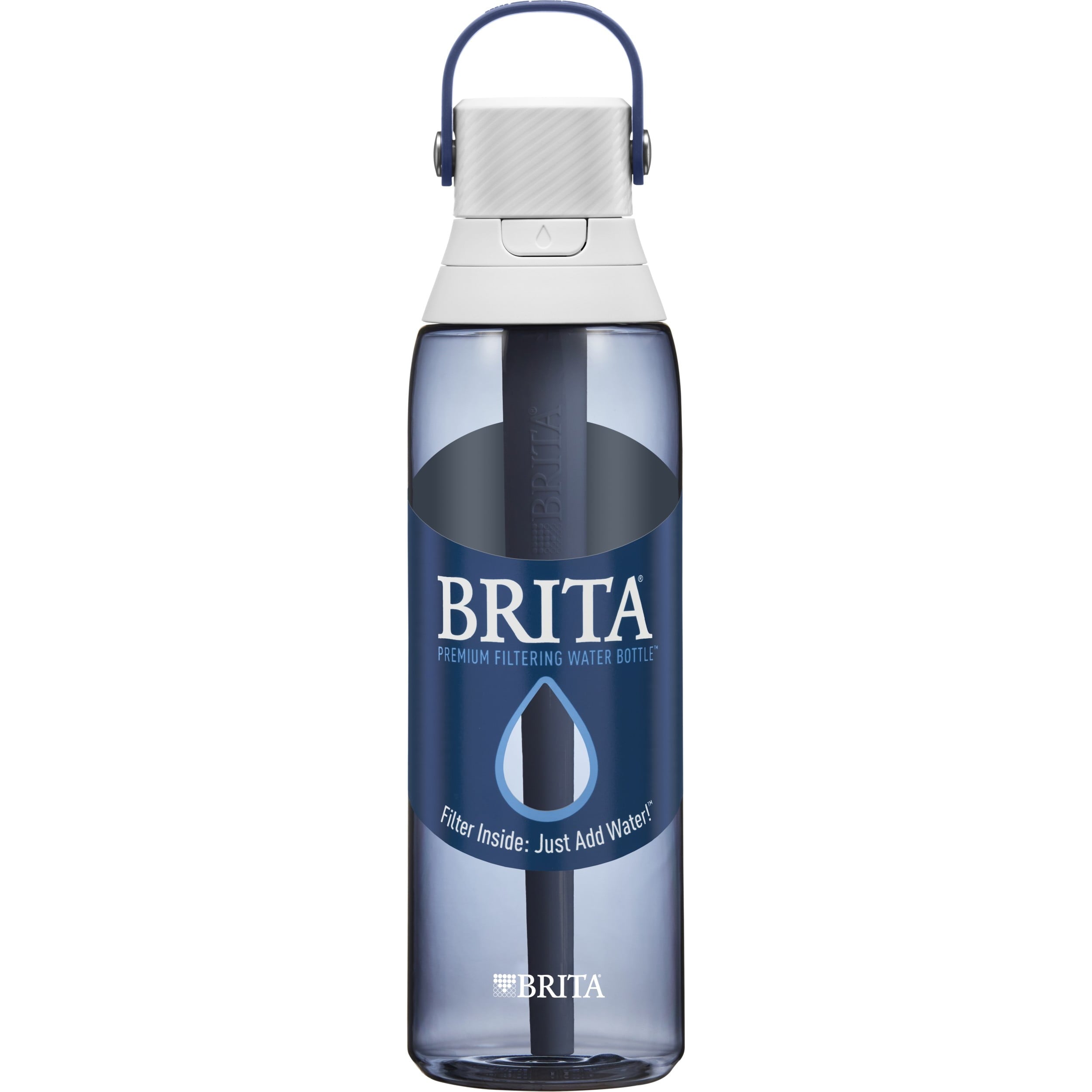 Brita 26oz Night Sky Premium Leak Proof Filtered Water Bottle with Straw