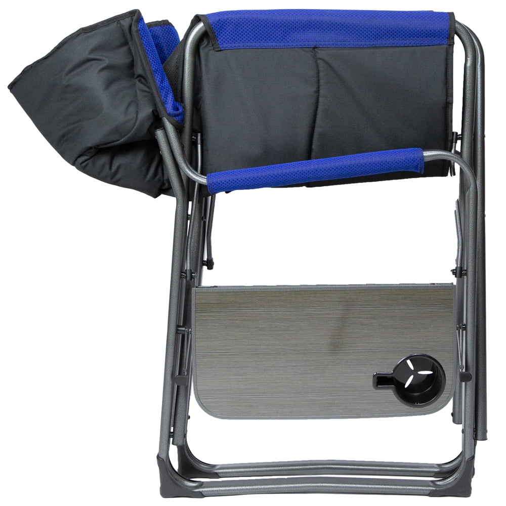 Ozark Trail Camping Director Chair XXL, Red, Adult, 10lbs