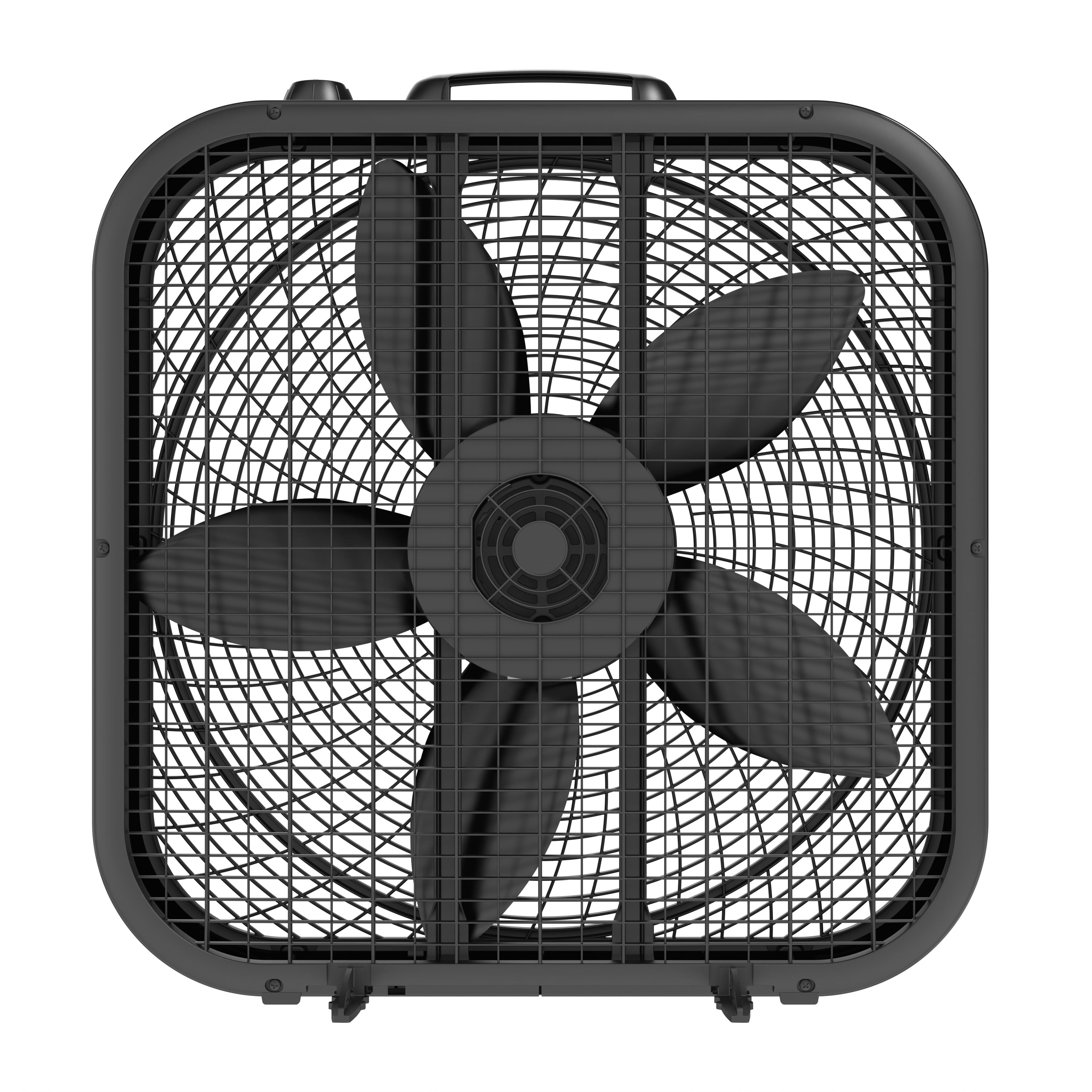 Lasko 20" Cool Colors 3-Speed Box Fan with Weather-Resistant Motor, Blue, 22.5" High, B20310, New
