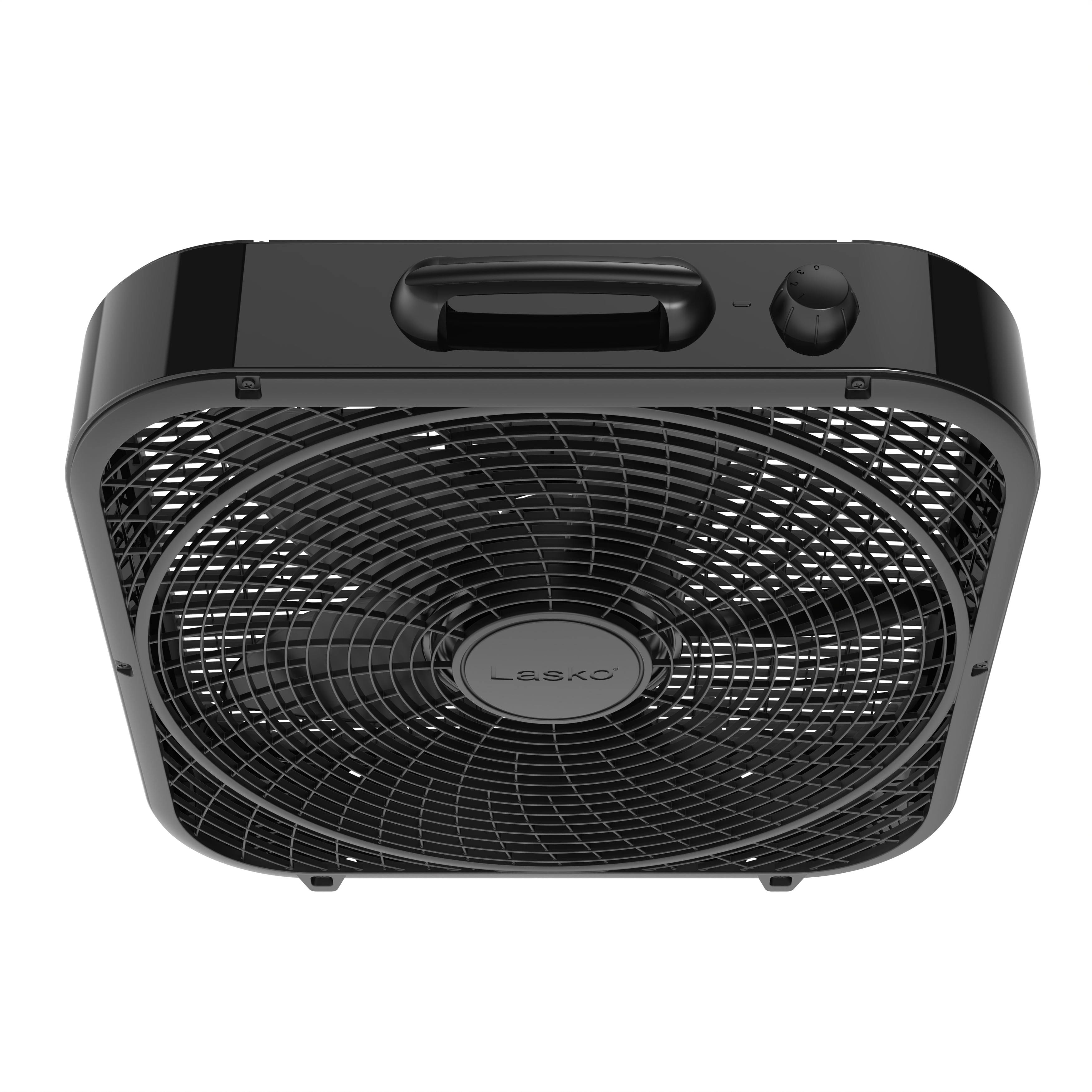 Lasko 20" Cool Colors 3-Speed Box Fan with Weather-Resistant Motor, Blue, 22.5" High, B20310, New