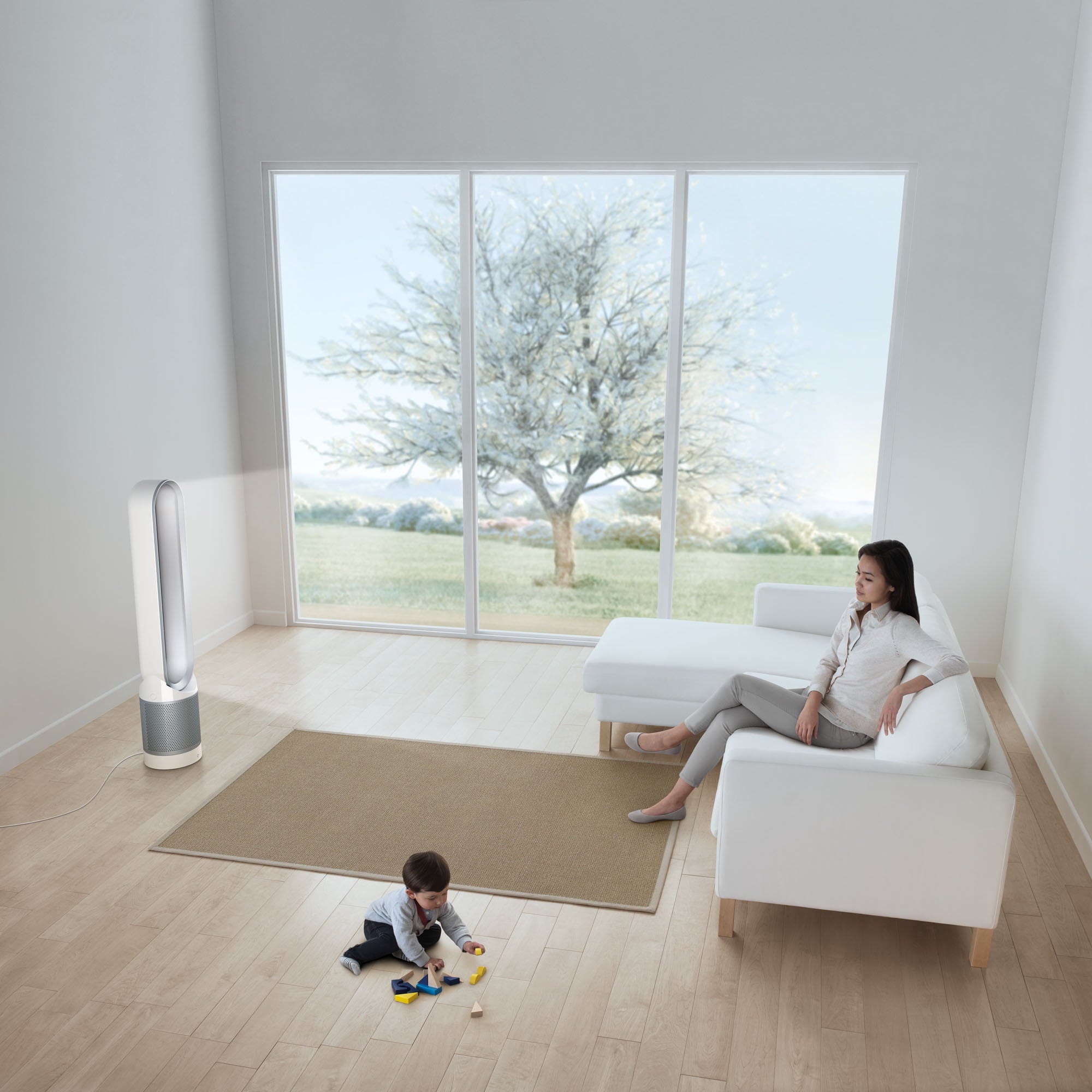 Dyson Pure Cool™ Purifying Fan TP01 | White/Silver | New