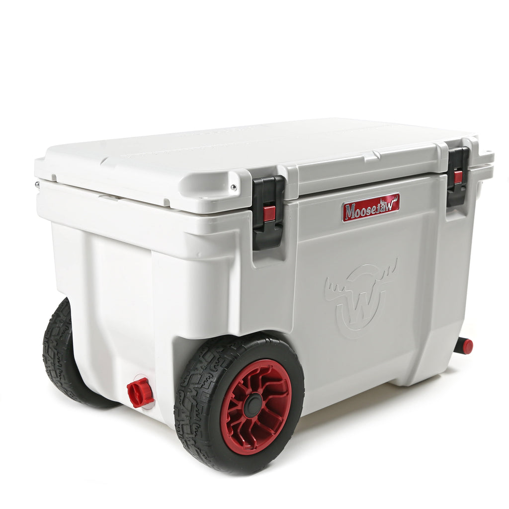 Moosejaw Ice Fort 55-Quart Rolling Hard Cooler