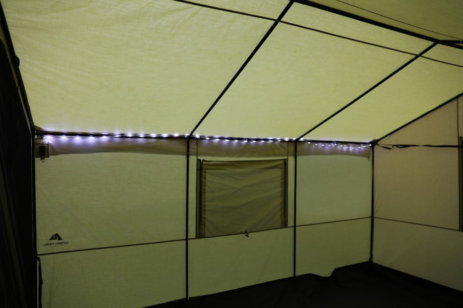 Ozark Trail 6-Person North Fork 12' x 10' Outdoor Wall Tent, with Stove Jack