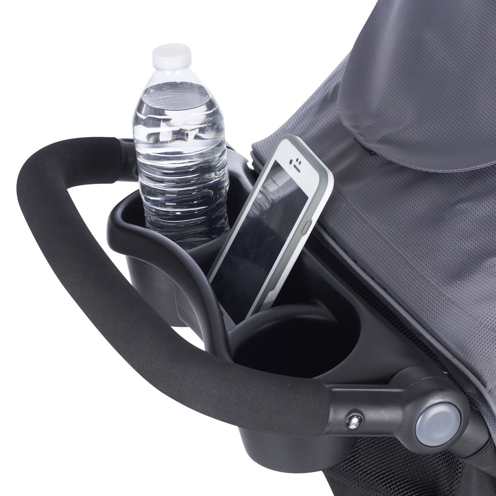 Folio3 Stroll & Jog Travel System with LiteMax Infant Car Seat (Avenue Gray)