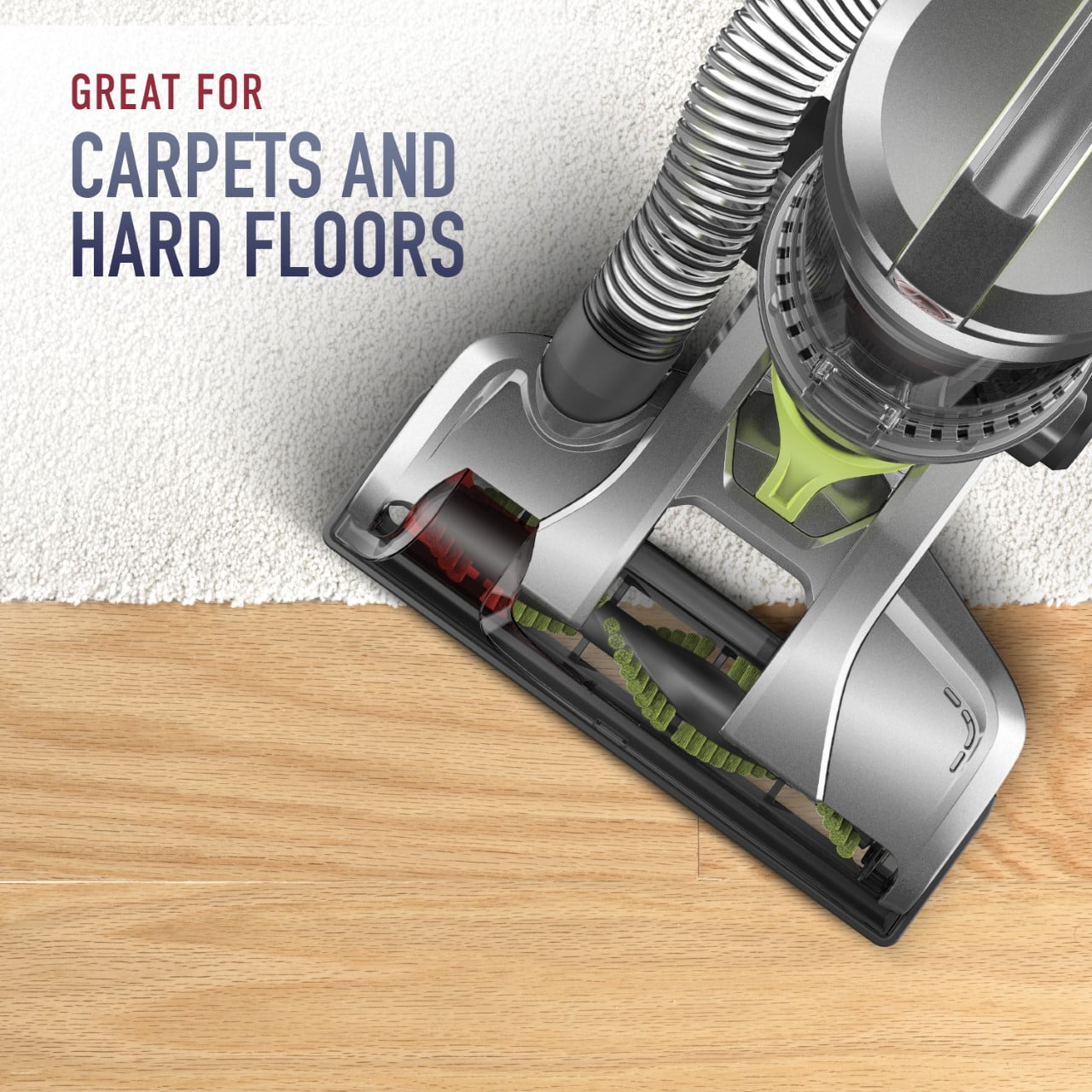 Hoover Air Steerable Upright Vacuum Cleaner w/ Filter with HEPA Media, UH72400